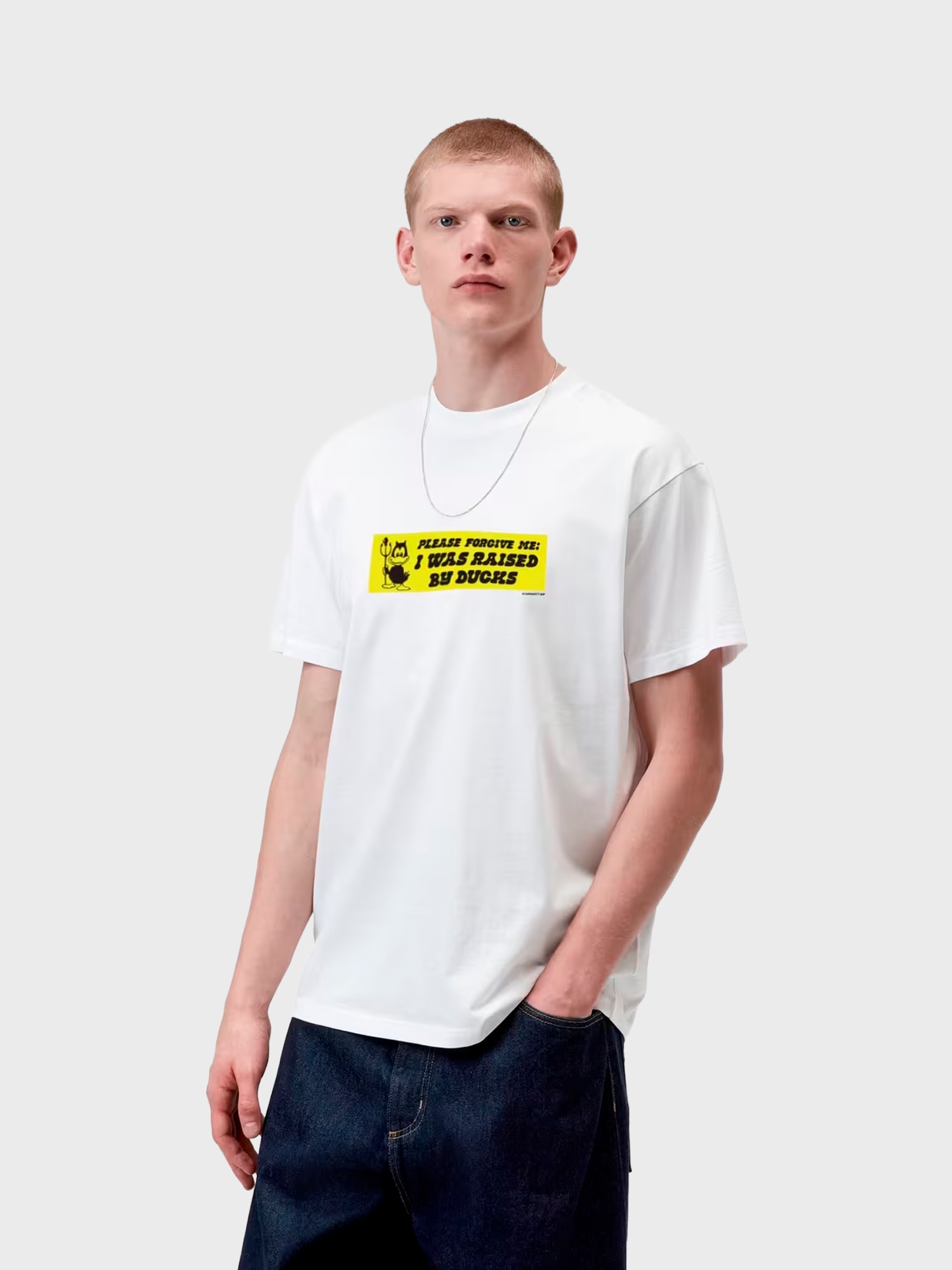 Футболка Carhartt WIP Bumper Stickers White