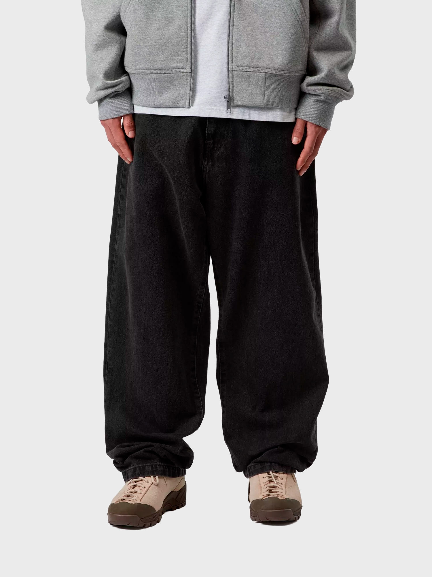 Джинсы Carhartt WIP Landon Black, Stone washed