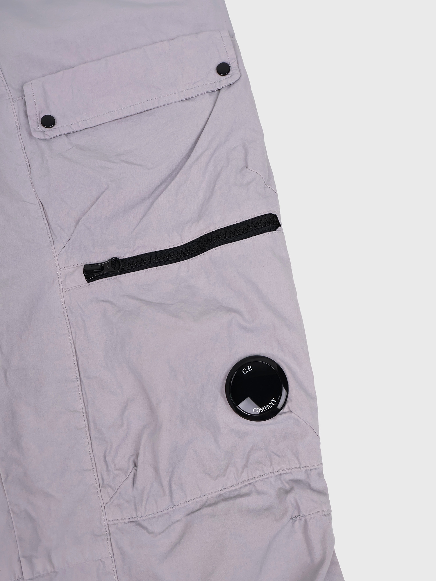 Брюки C.P. Company Micro Reps Cargo Track Pants Drizzle Grey