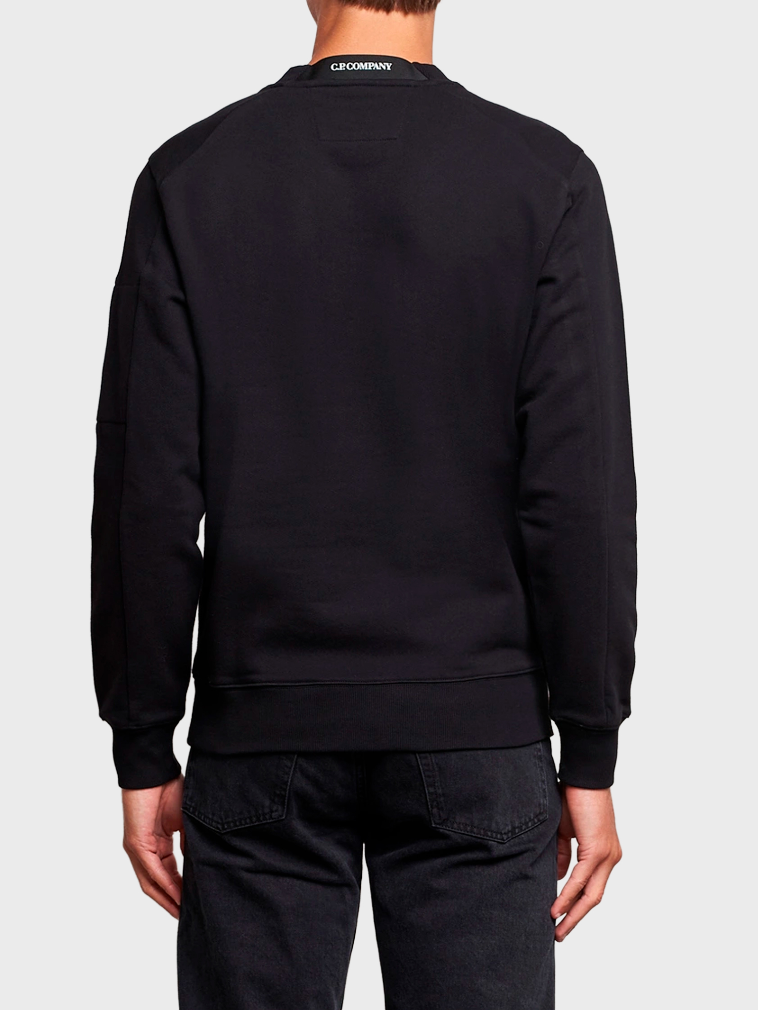 Свитшот C.P. Company Diagonal Raised Fleece Black