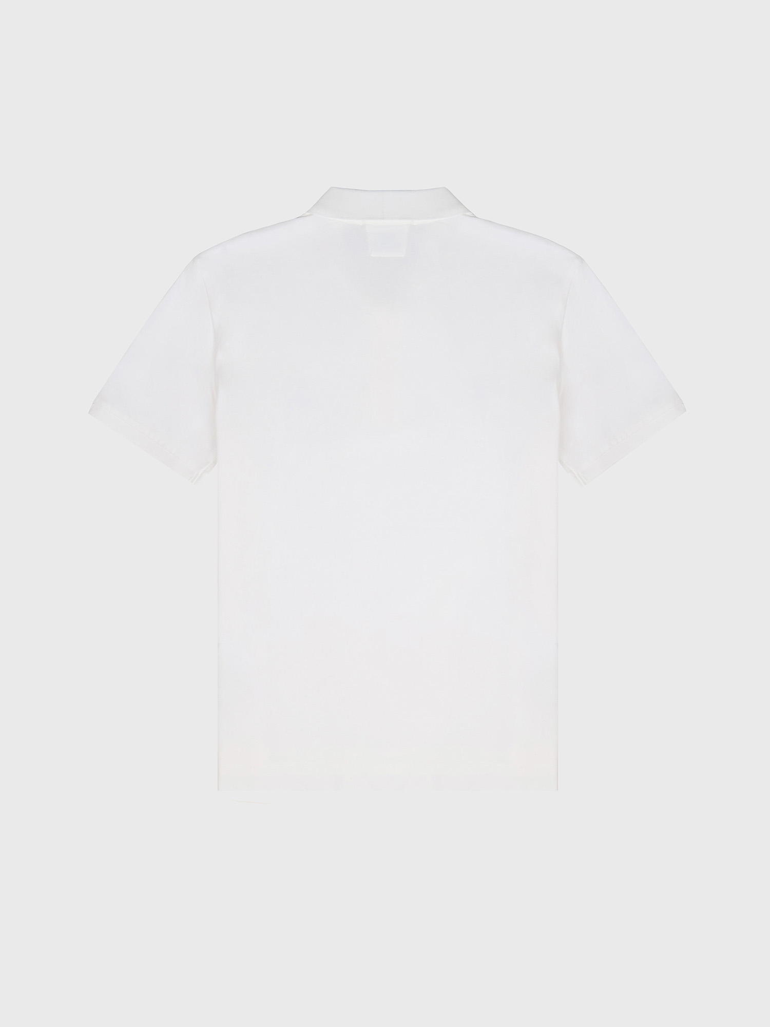 Поло C.P. Company Stretch Piquet Slim White