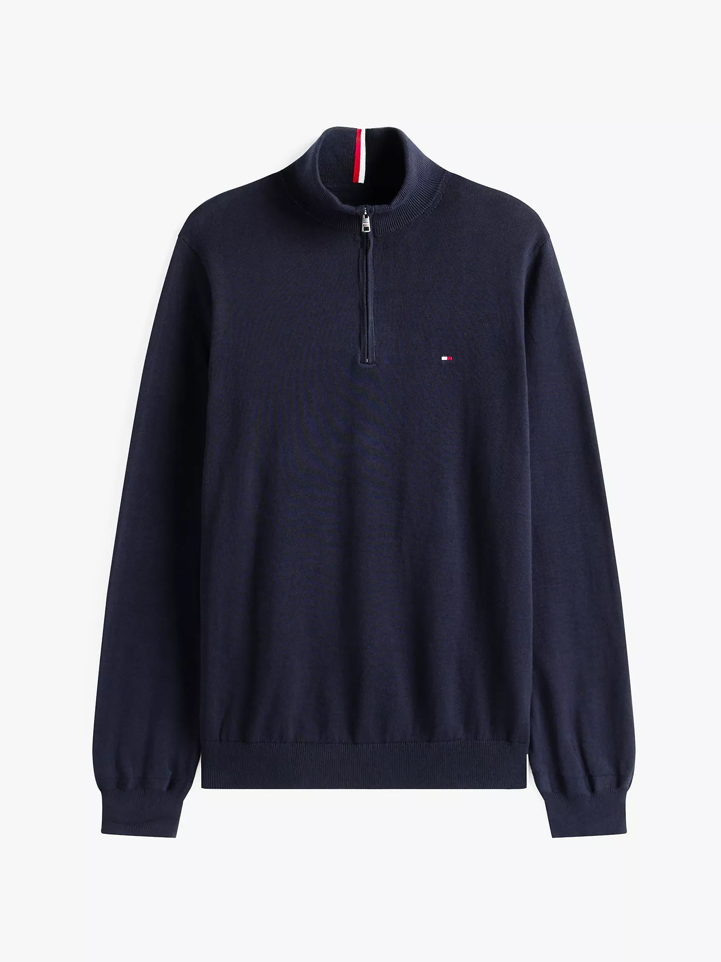 Свитер Tommy Hilfiger Classic Quarter-Zip Sweater Navy