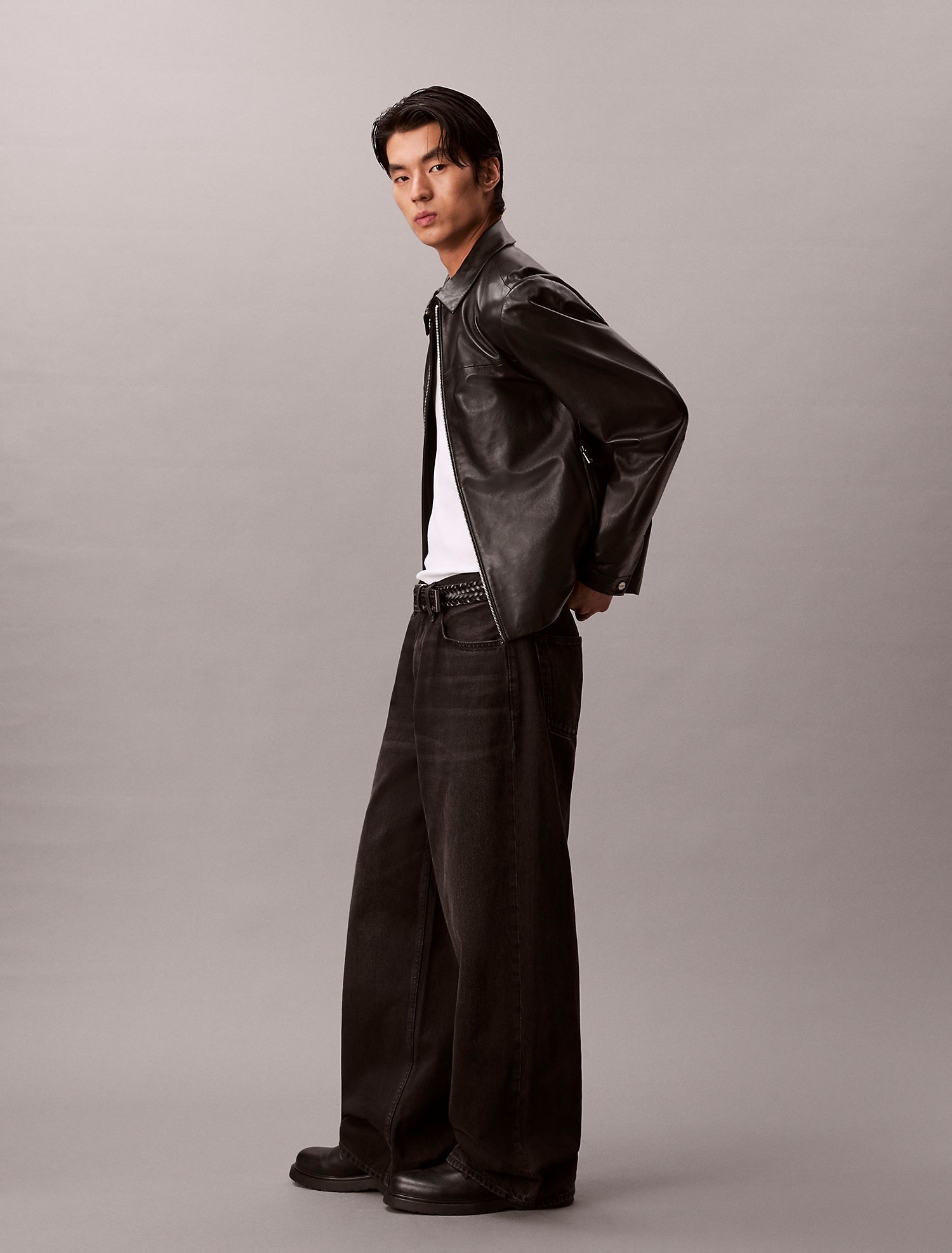Джинсы Calvin Klein Baggy Avery Black Stone