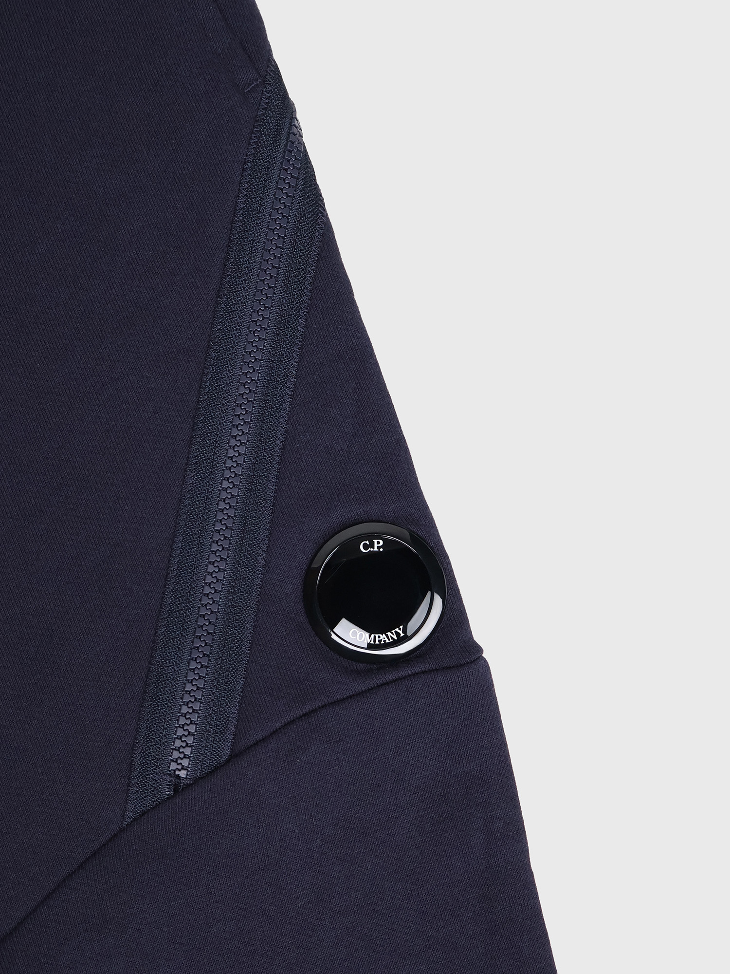 Брюки C.P. Company Diagonal Raised Fleece Zipped Navy