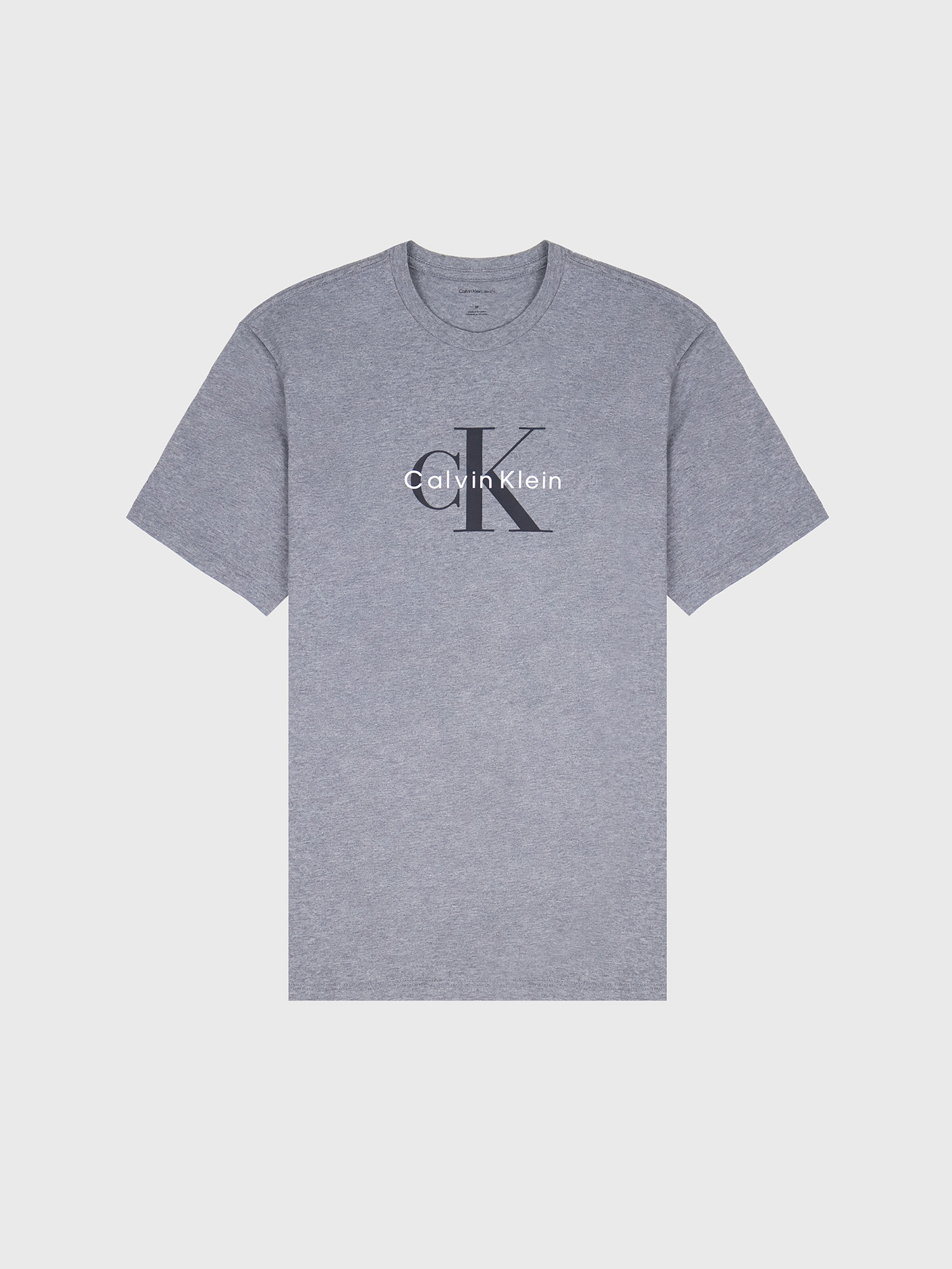 Футболка Calvin Klein Monologo Tee Medium Grey Heather