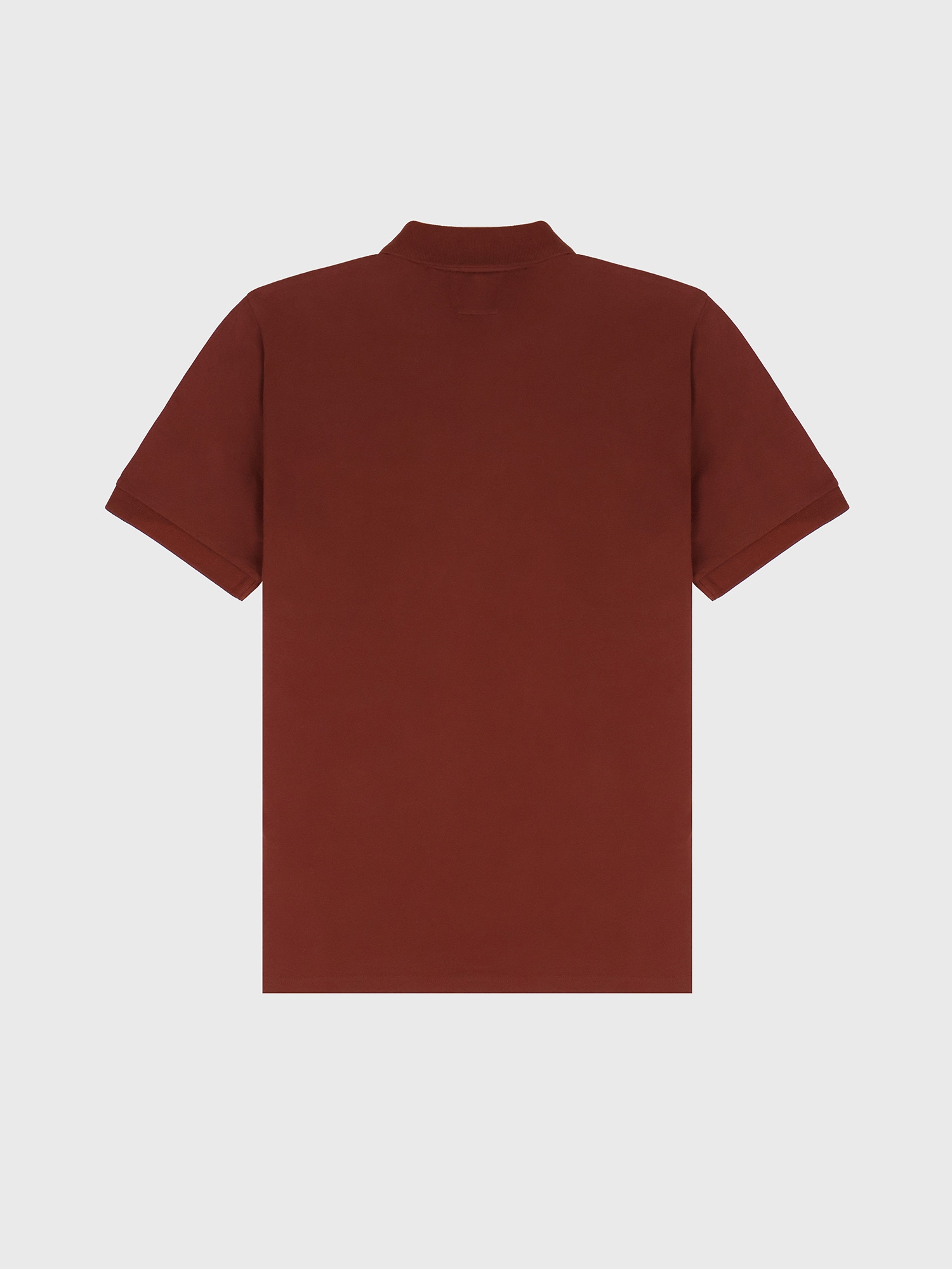 Поло C.P. Company Stretch Piquet Slim Mocca Brown