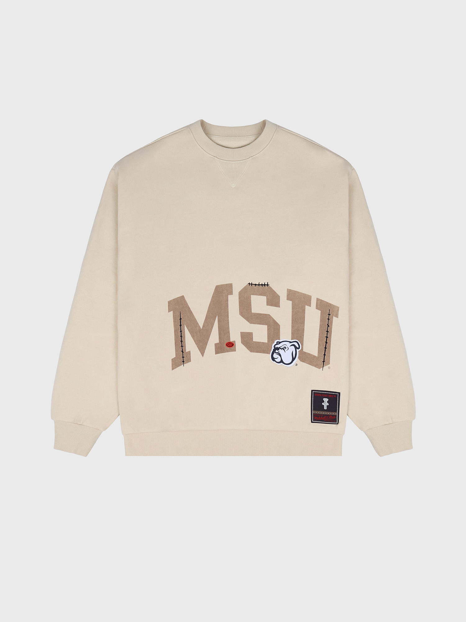 Свитшот Travis Scott Cactus Jack x Mitchell & Ness Mississippi State University