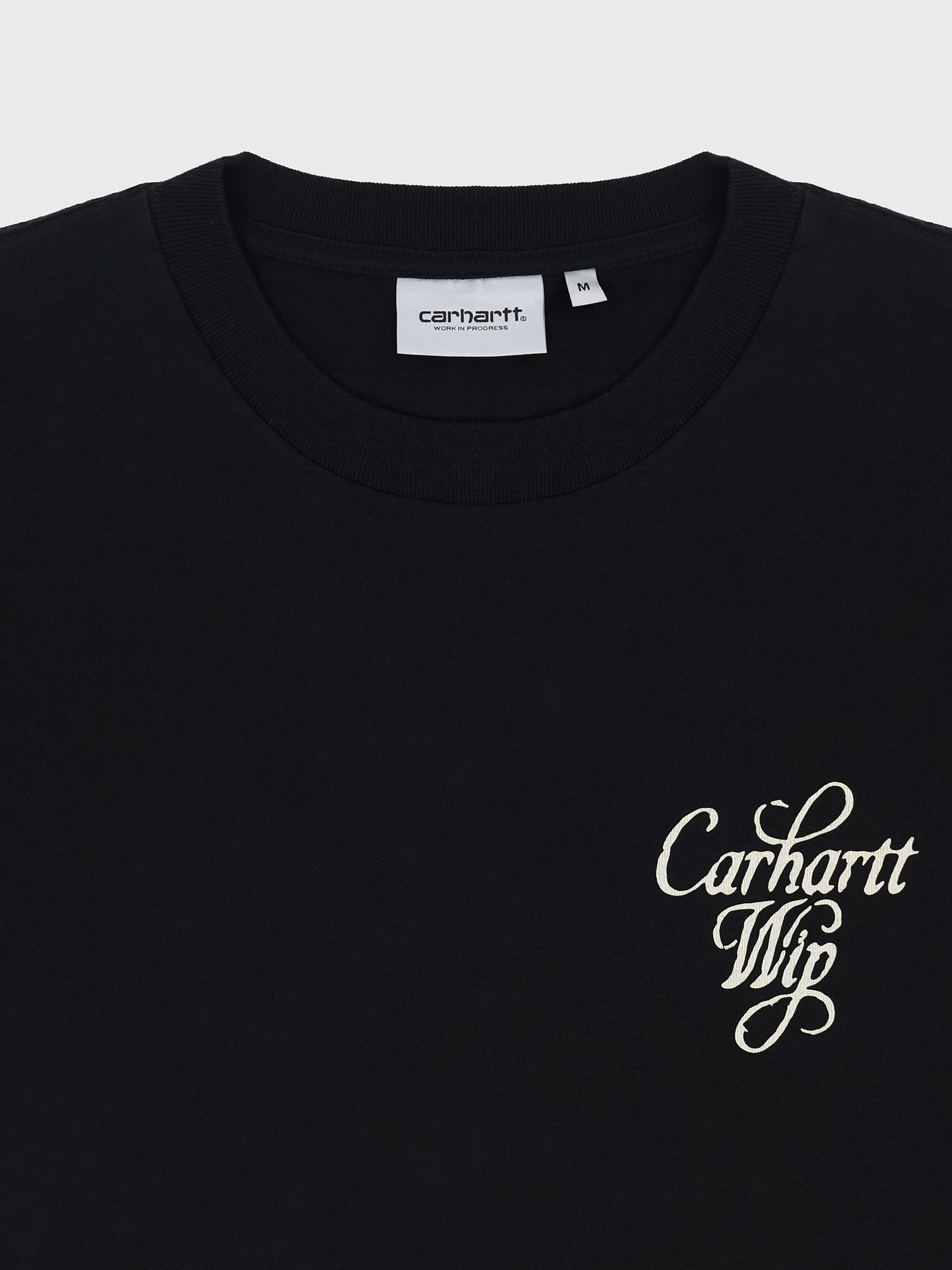 Футболка Carhartt WIP Vestige Black Stone Washed