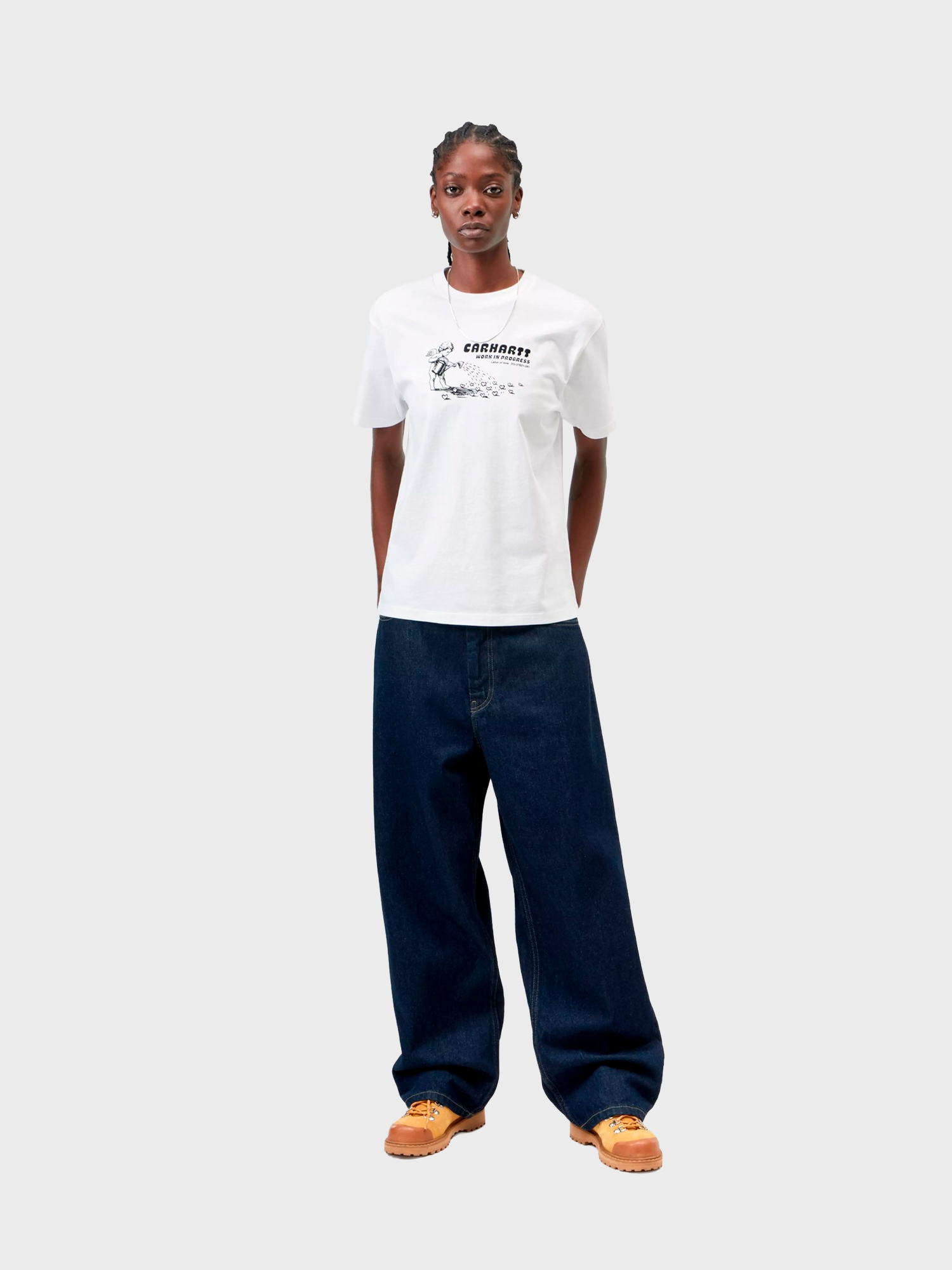 Футболка Carhartt WIP Bumper Sticker WM White