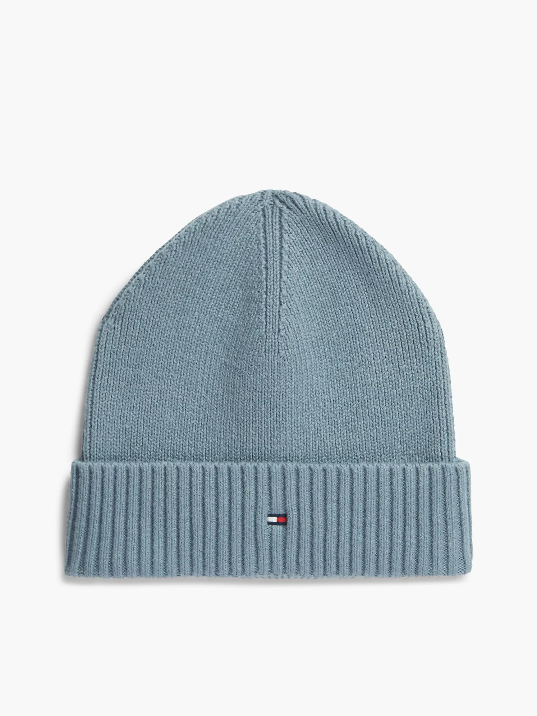Шапка Tommy Hilfiger Cotton-Cashmere Blend Frozen Creek
