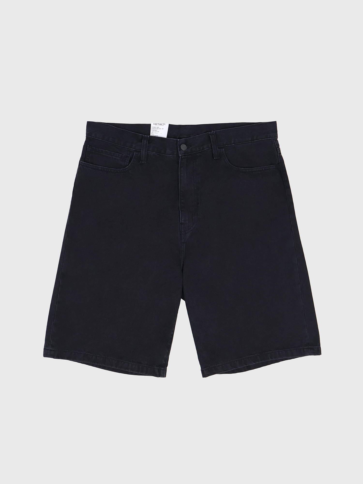 Шорты Carhartt WIP Landon Black, Stone washed