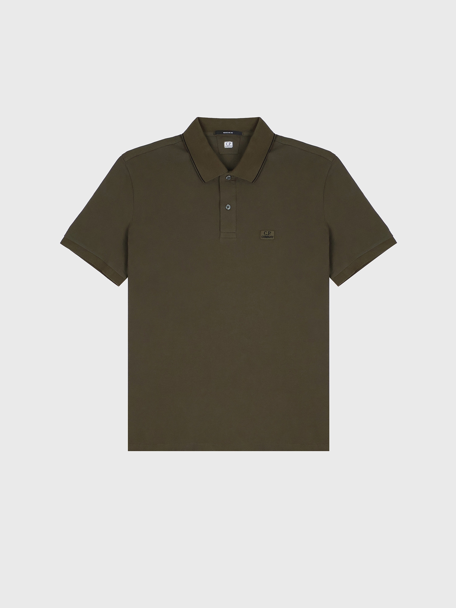 Поло C.P. Company Stretch Piquet Line Ivy Green