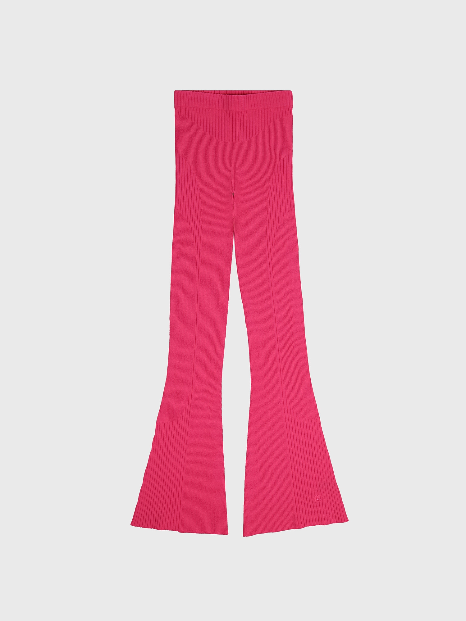 Брюки MISBHV Knit Seamless Flared Trousers Pink