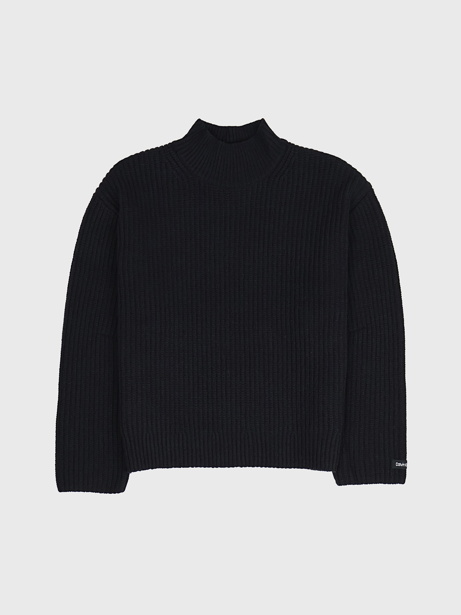 Свитер Calvin Klein Rib Chunky Relaxed Turtleneck Sweater Black