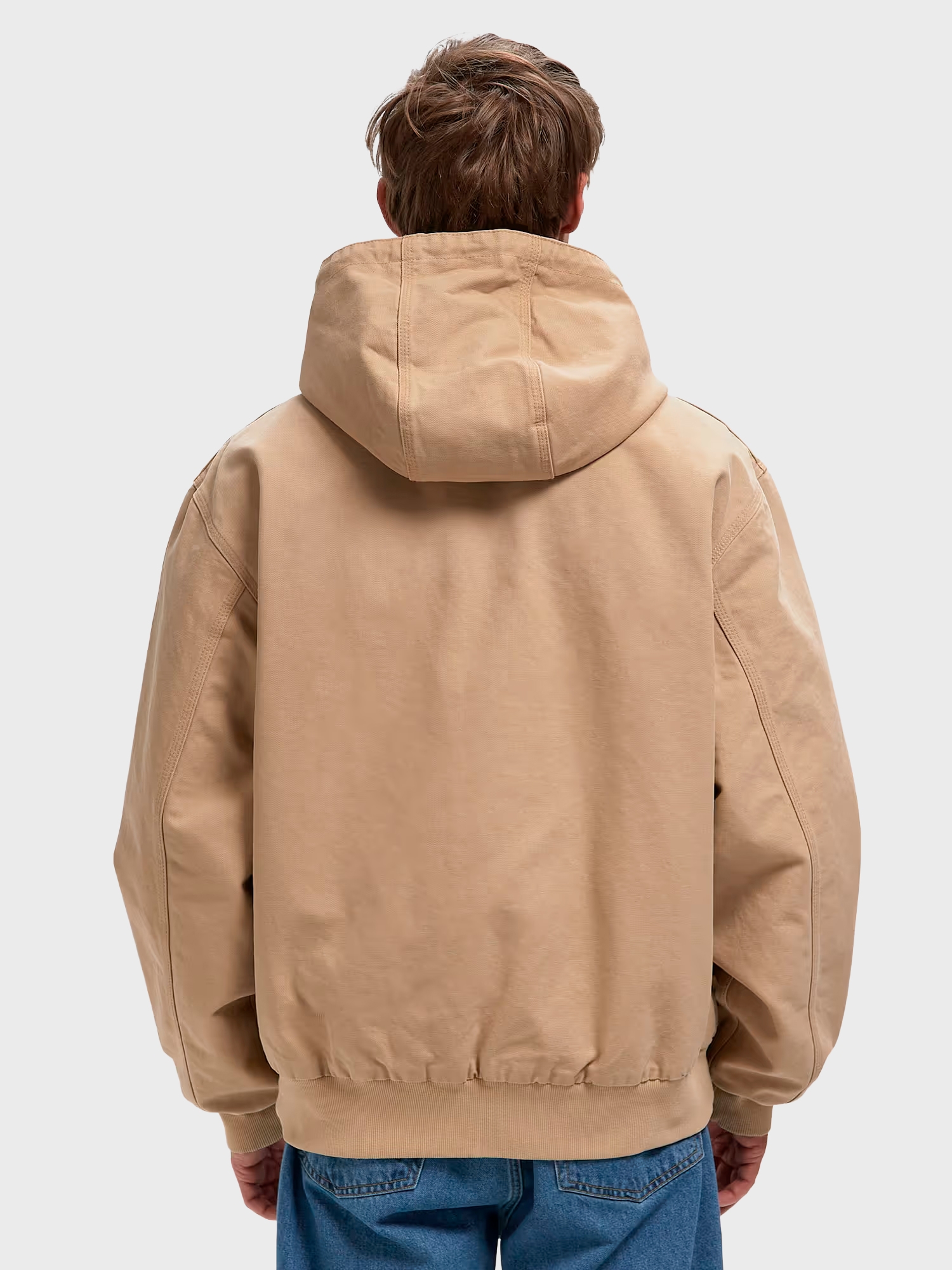 Куртка Carhartt WIP OG Active Jacket Dusty H Brown, Stone canvas