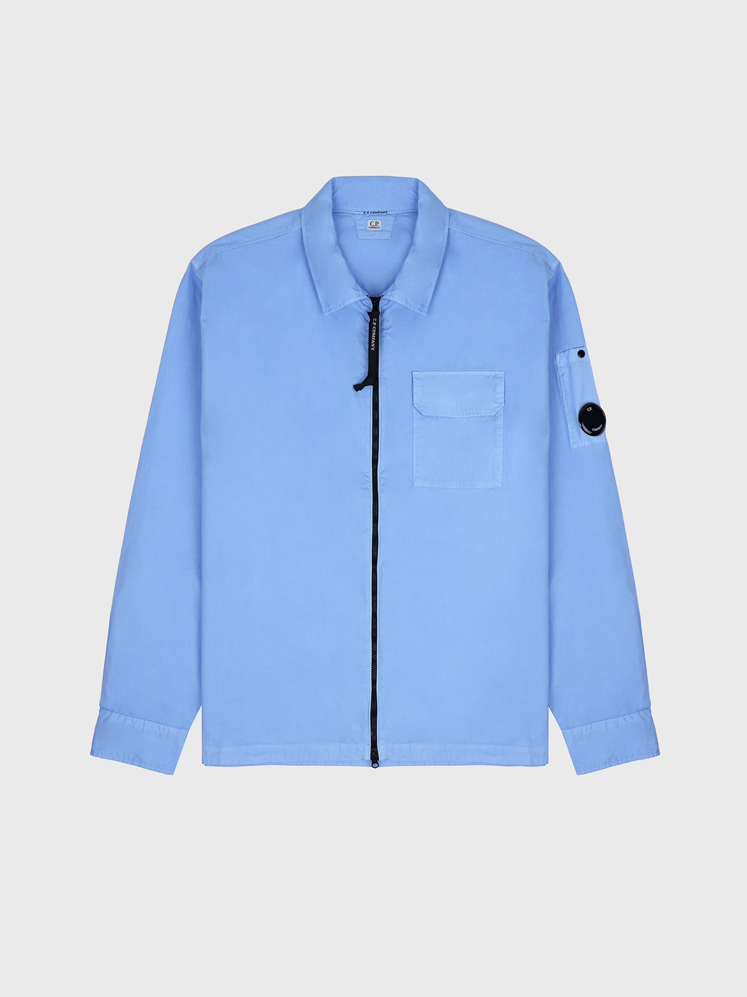 Куртка C.P. Company Organic Gabardine Full Zip Blue