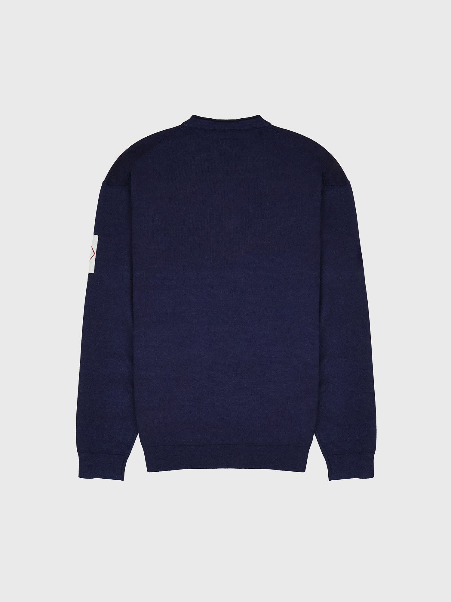 Свитер C.P. Company Cotton Vanis Patch Indigo