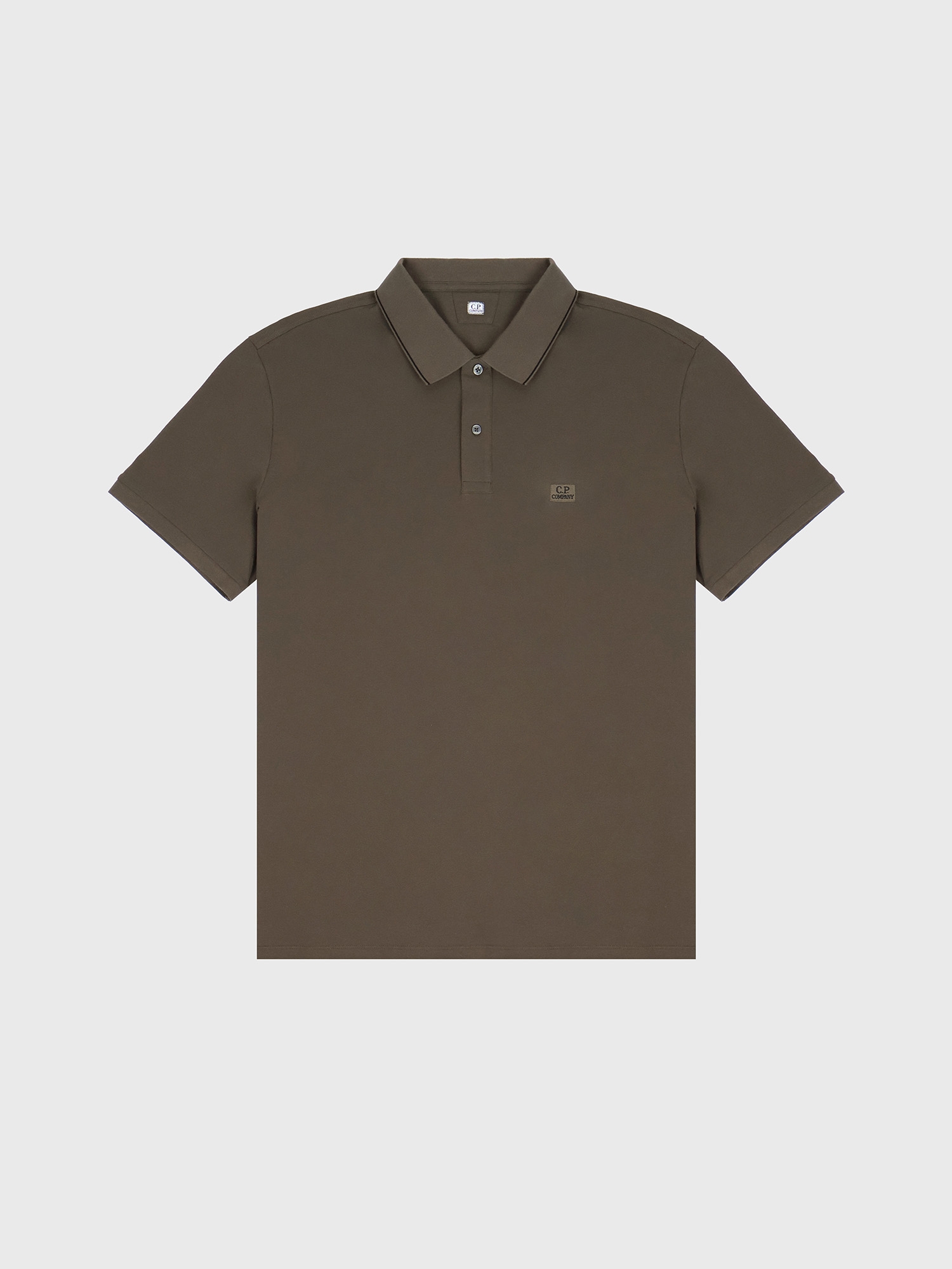 Поло C.P. Company Stretch Piquet Olive