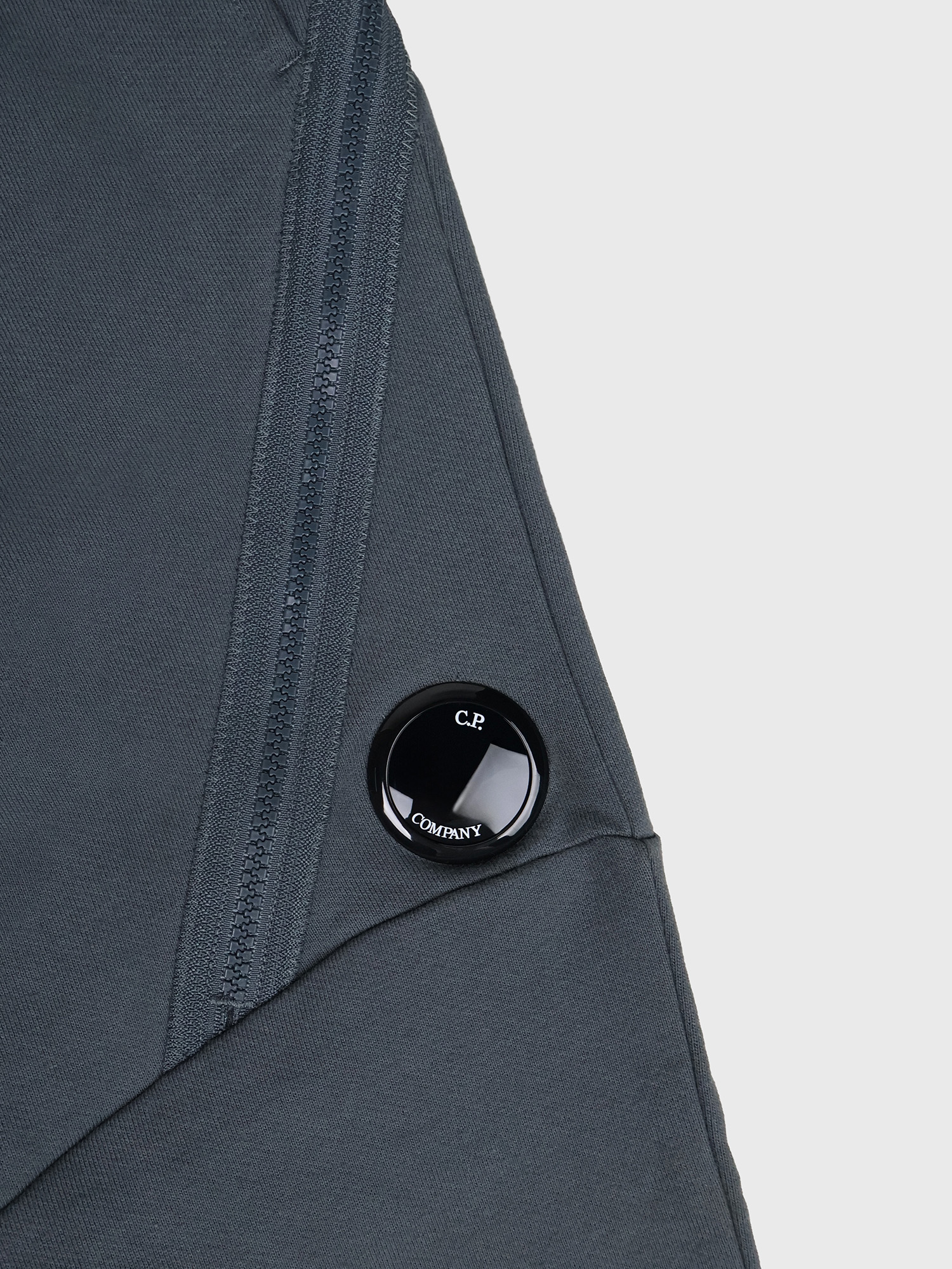 Брюки C.P. Company Diagonal Raised Fleece Zipped Steel Blue