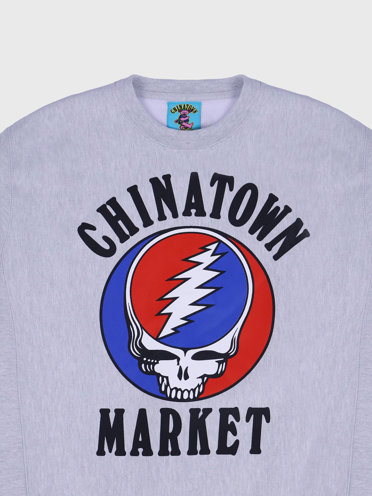 Свитшот Chinatown Market Grateful Dead Deadtown Ash