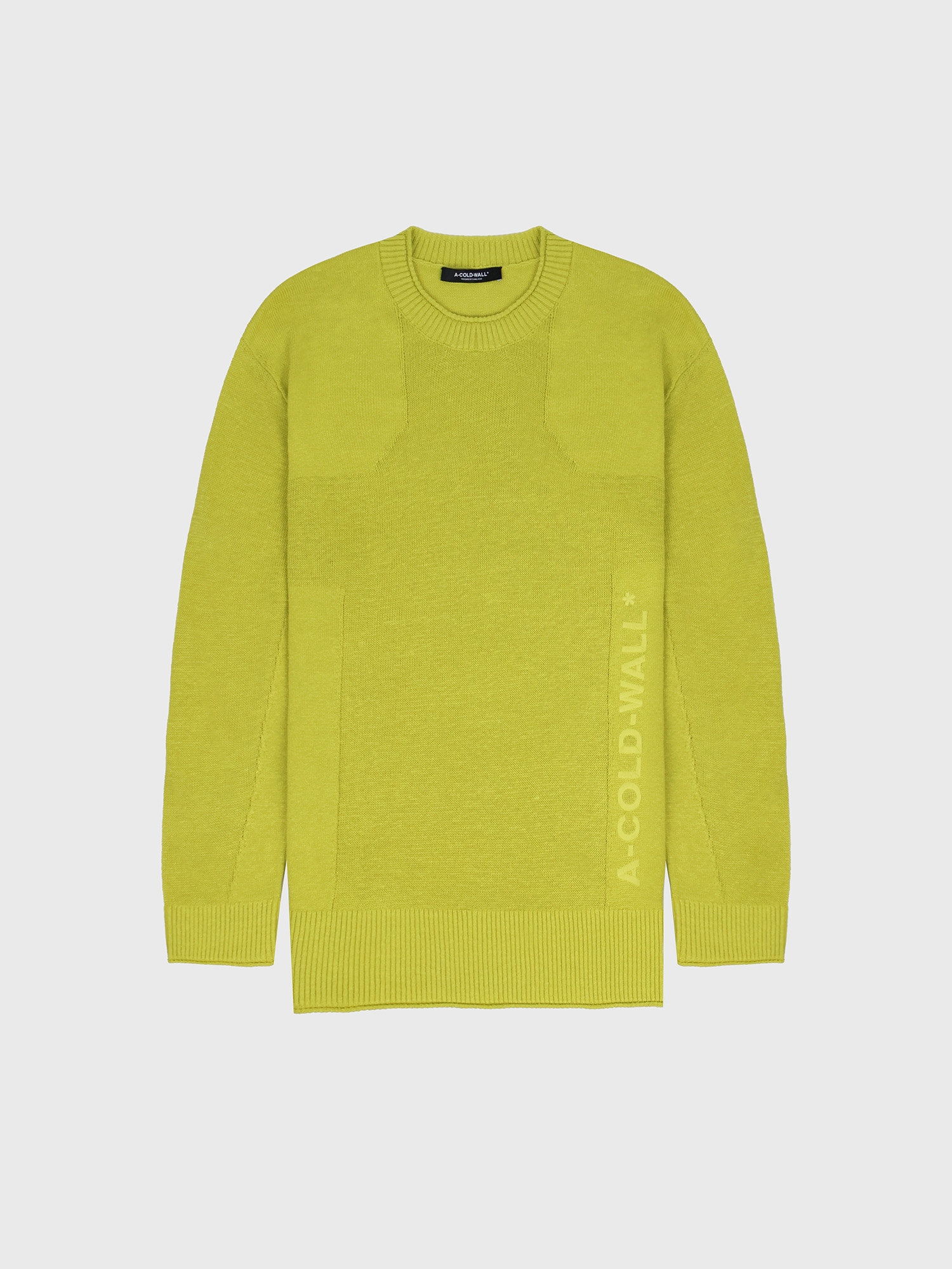 Свитер A-COLD-WALL* Drop Shoulder Transparency Cadmium
