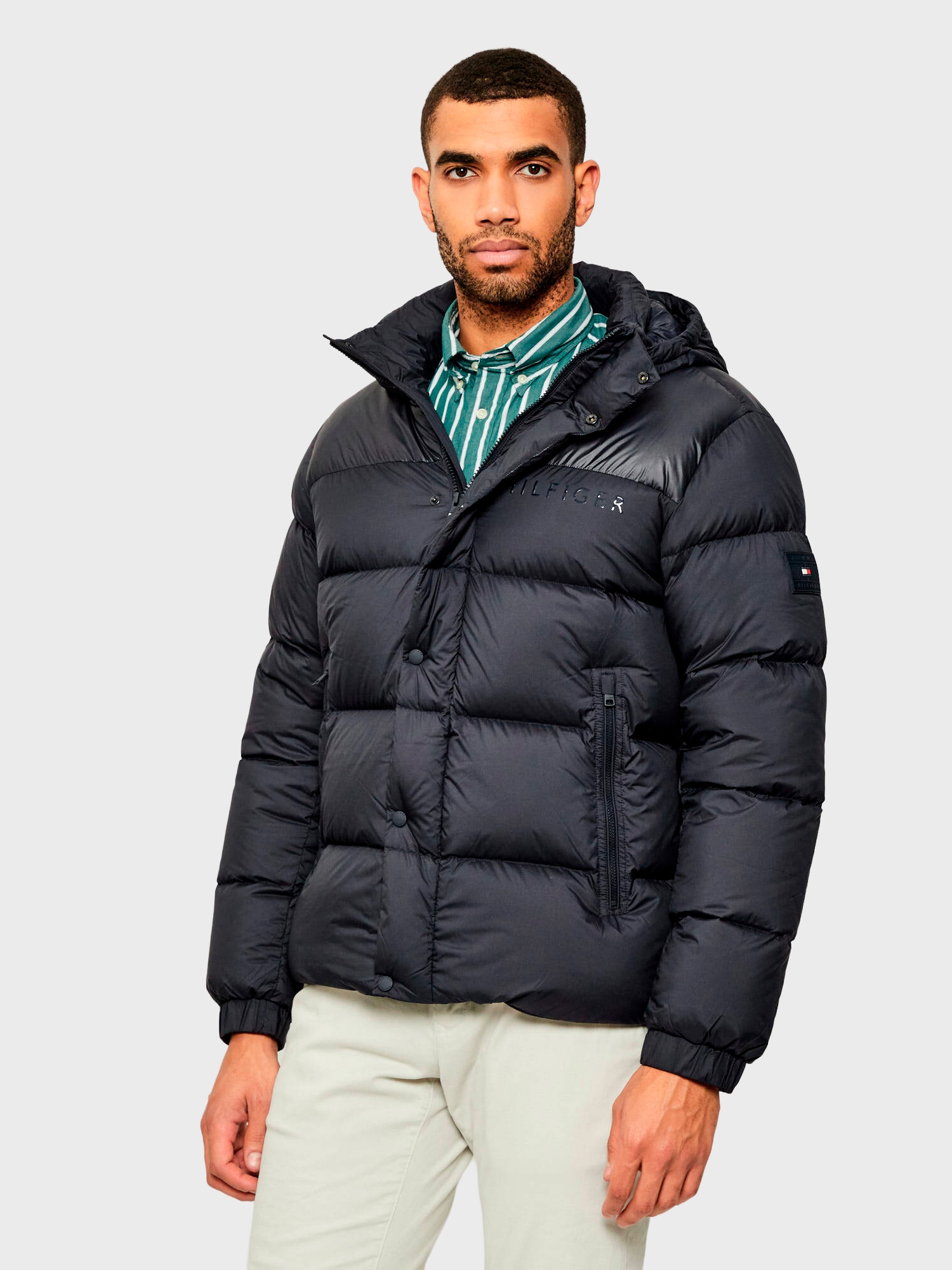 Пуховик Tommy Hilfiger Down Jacket Navy