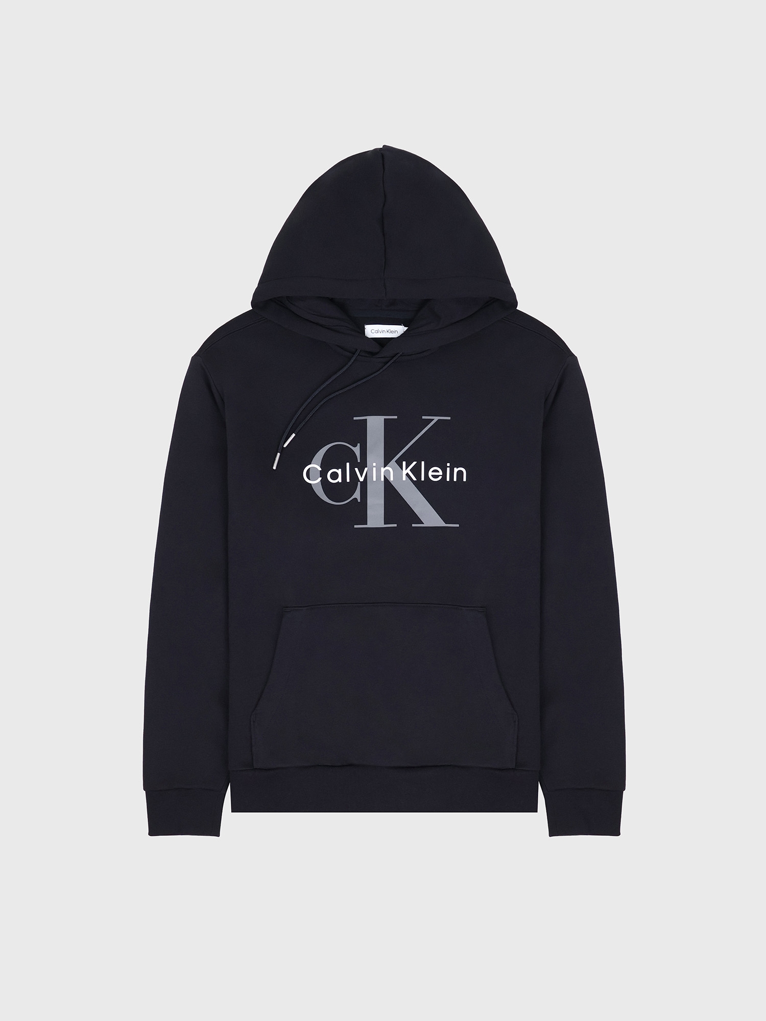 Худи Calvin Klein Monologo Fleece Hoodie Black