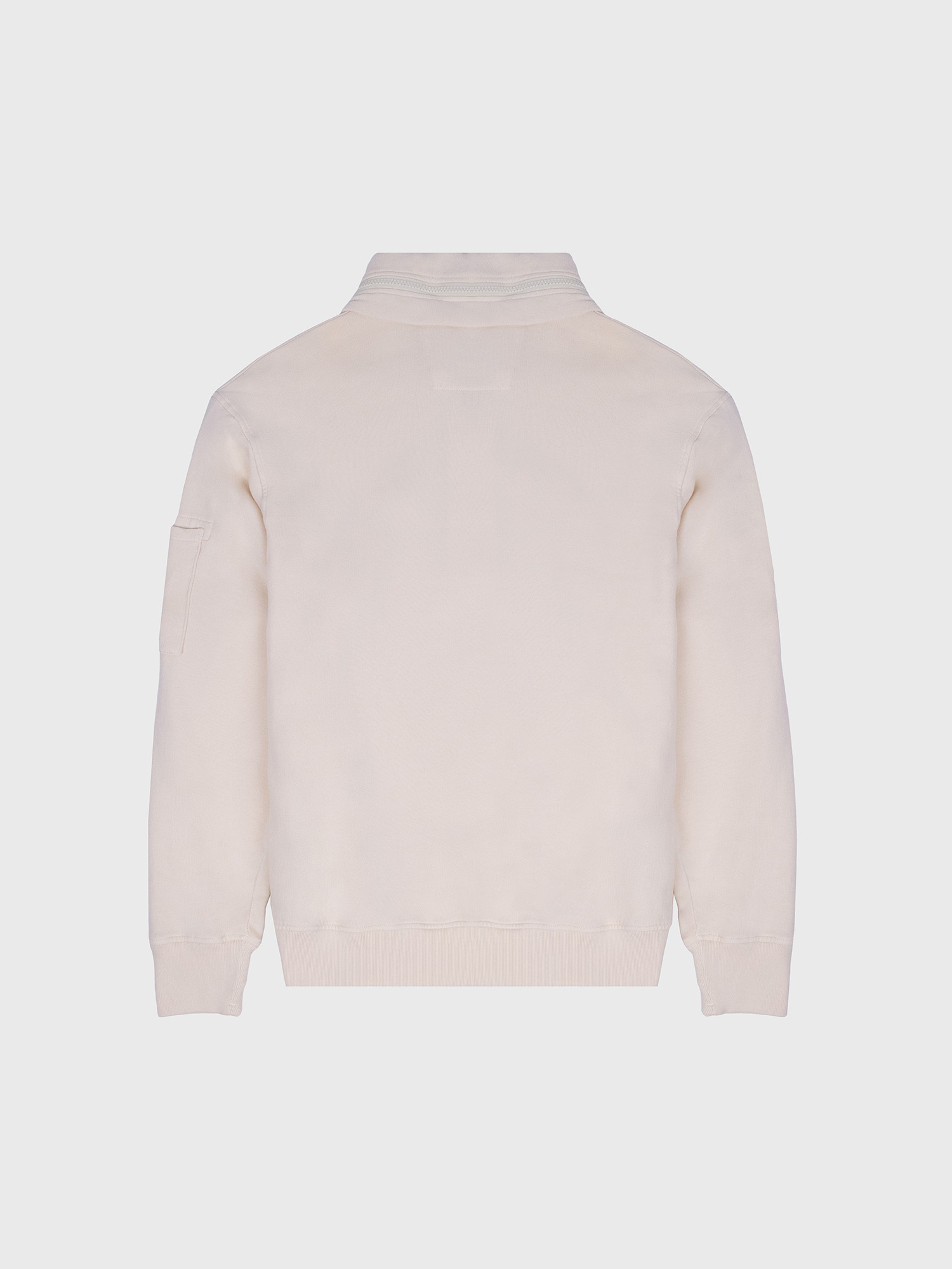Свитшот C.P. Company Polo Collar Cotton Fleece Pistachio Shell
