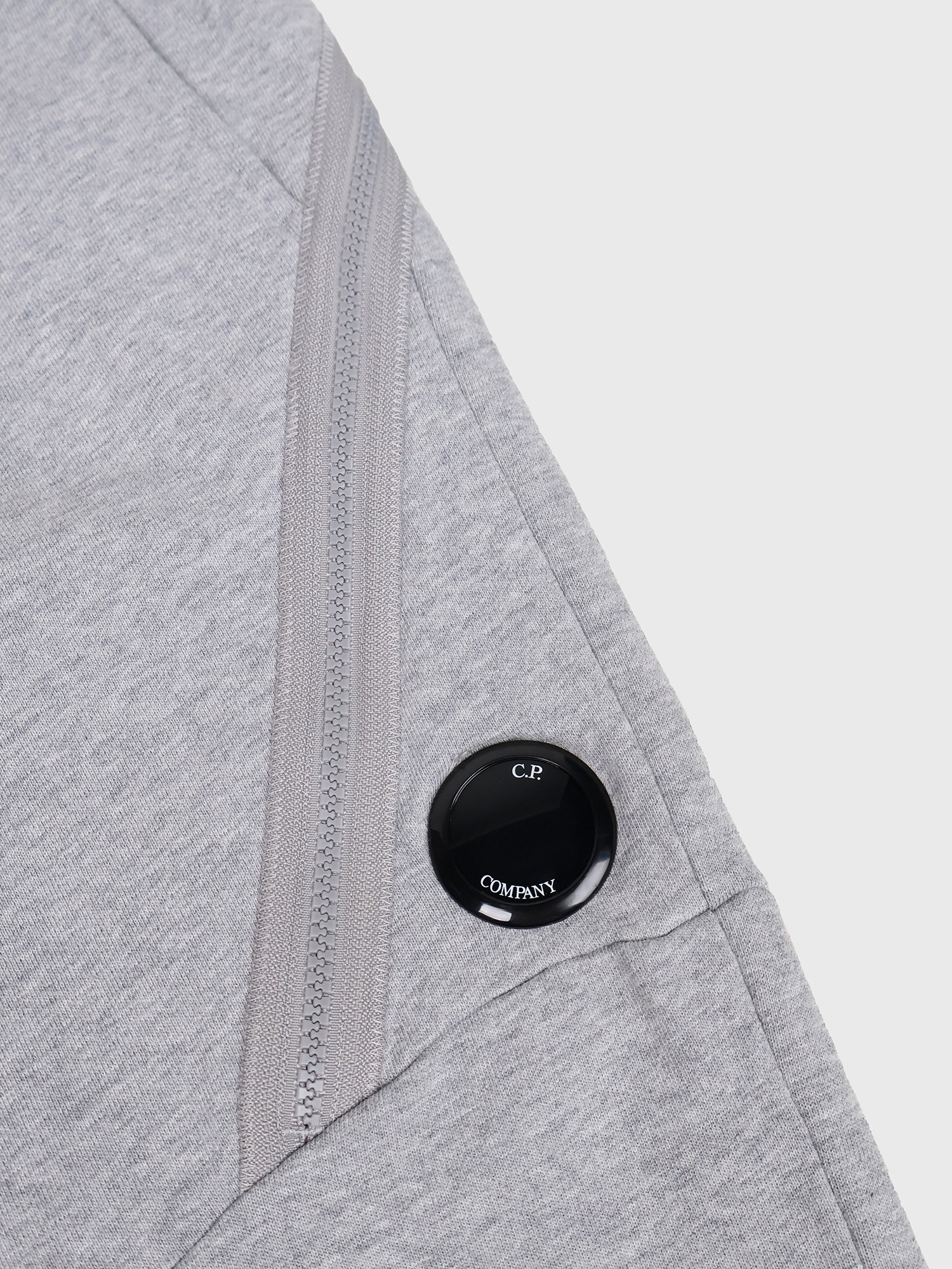 Брюки C.P. Company Diagonal Raised Fleece Zipped Grey