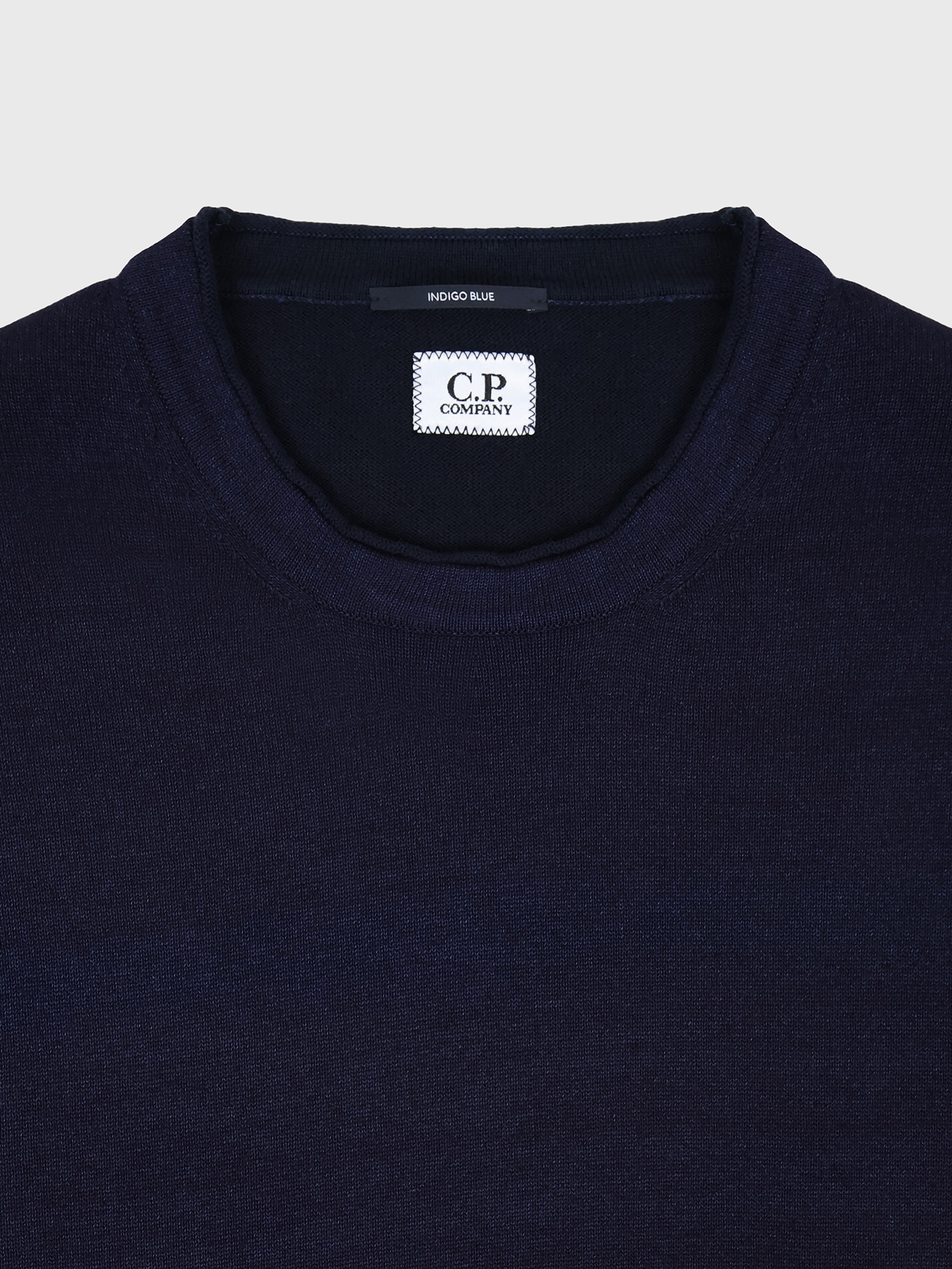 Свитер C.P. Company Cotton Vanis Patch Indigo