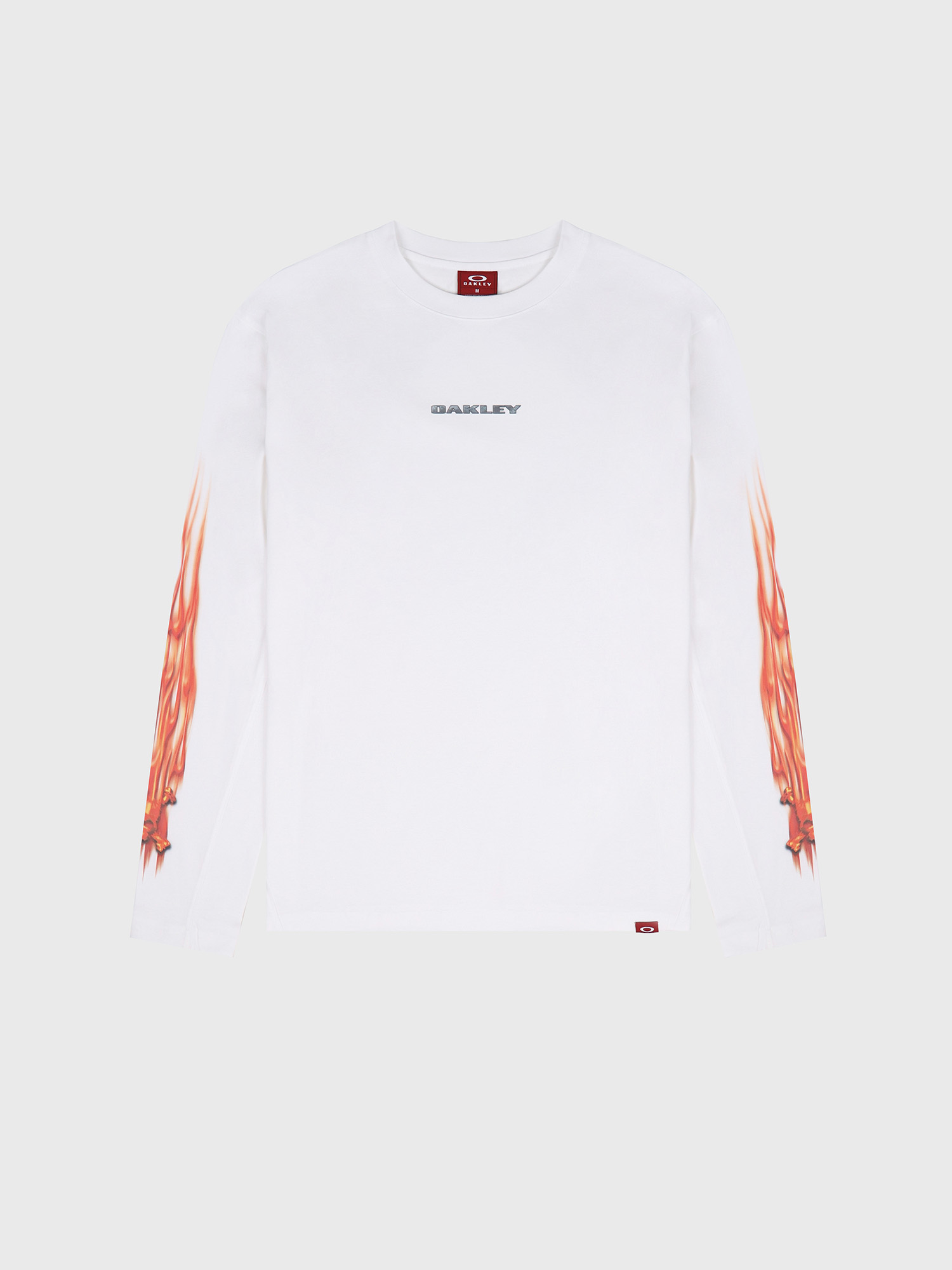 Лонгслив Oakley Heritage Flame White