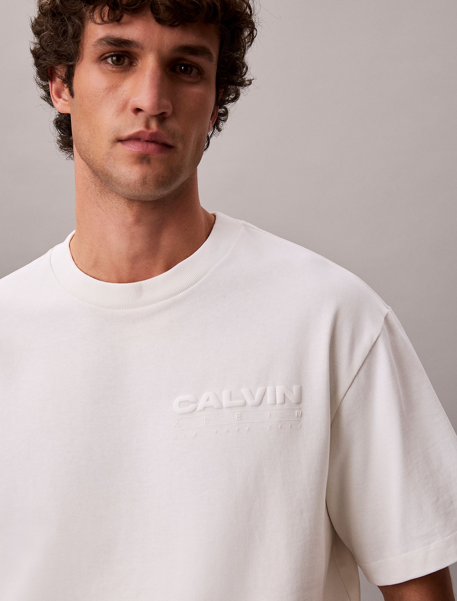 Футболка Calvin Klein CK NYC Graphic Logo Bright White