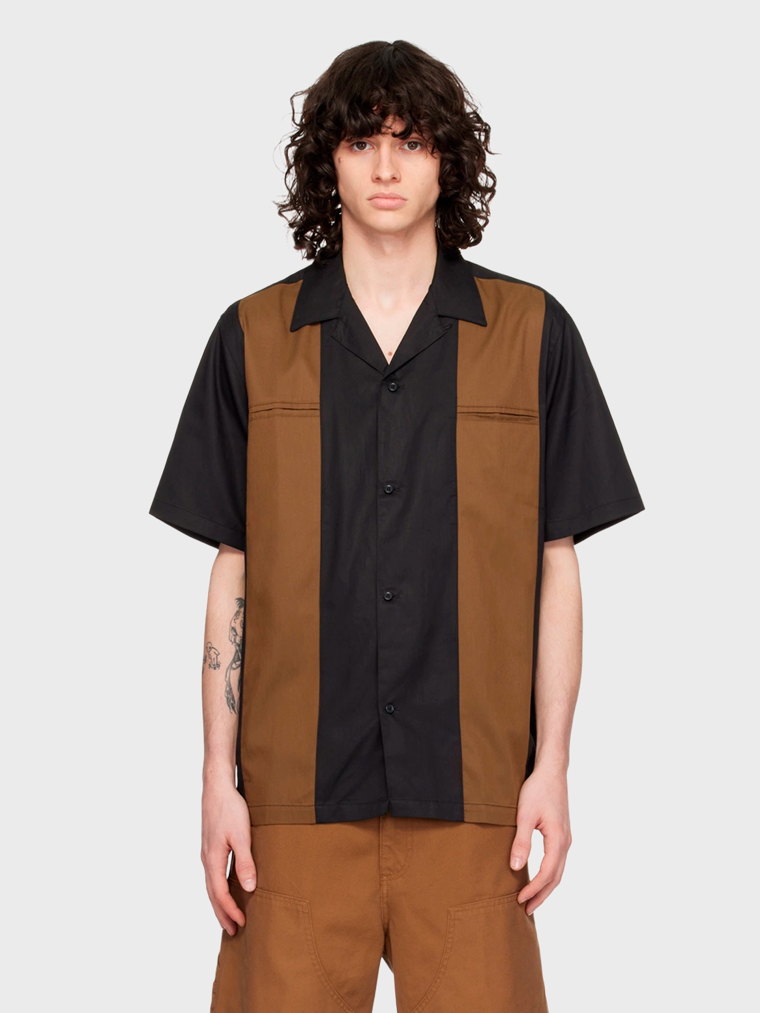 Рубашка Carhartt WIP Durango Shirt Black / Brown