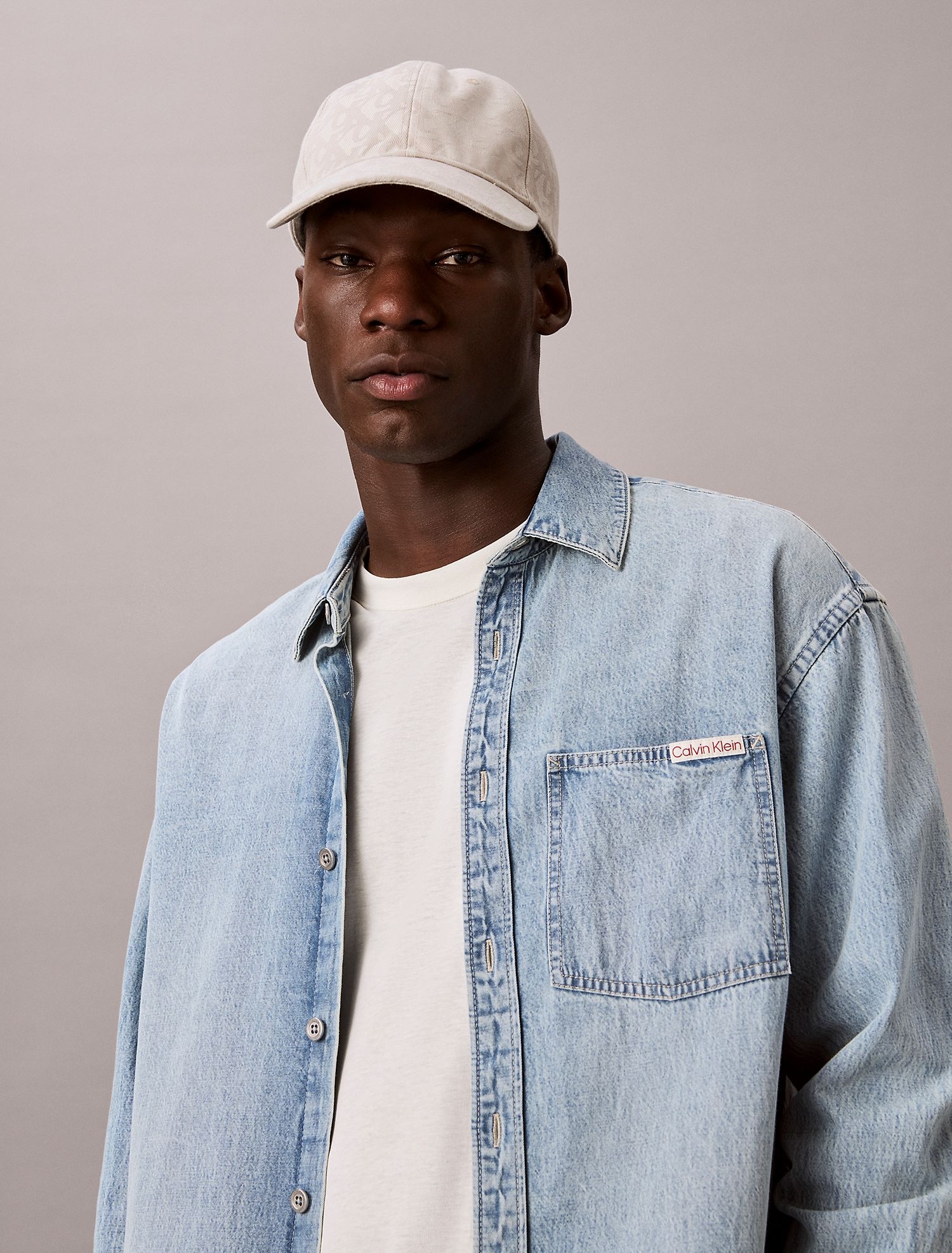 Бейсболка Calvin Klein Allover Monogram Chateau Logo Aop