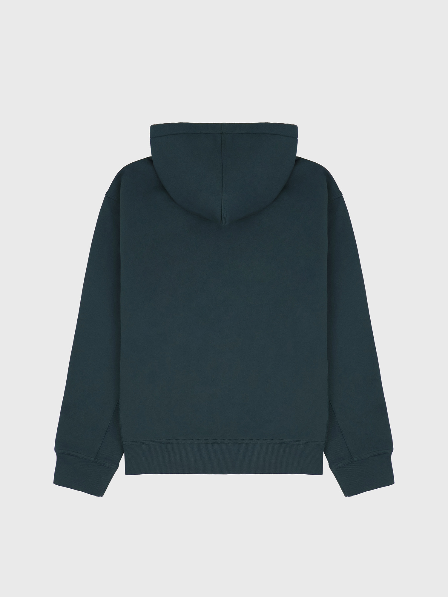 Худи на молнии Carhartt WIP American Script Kale Green