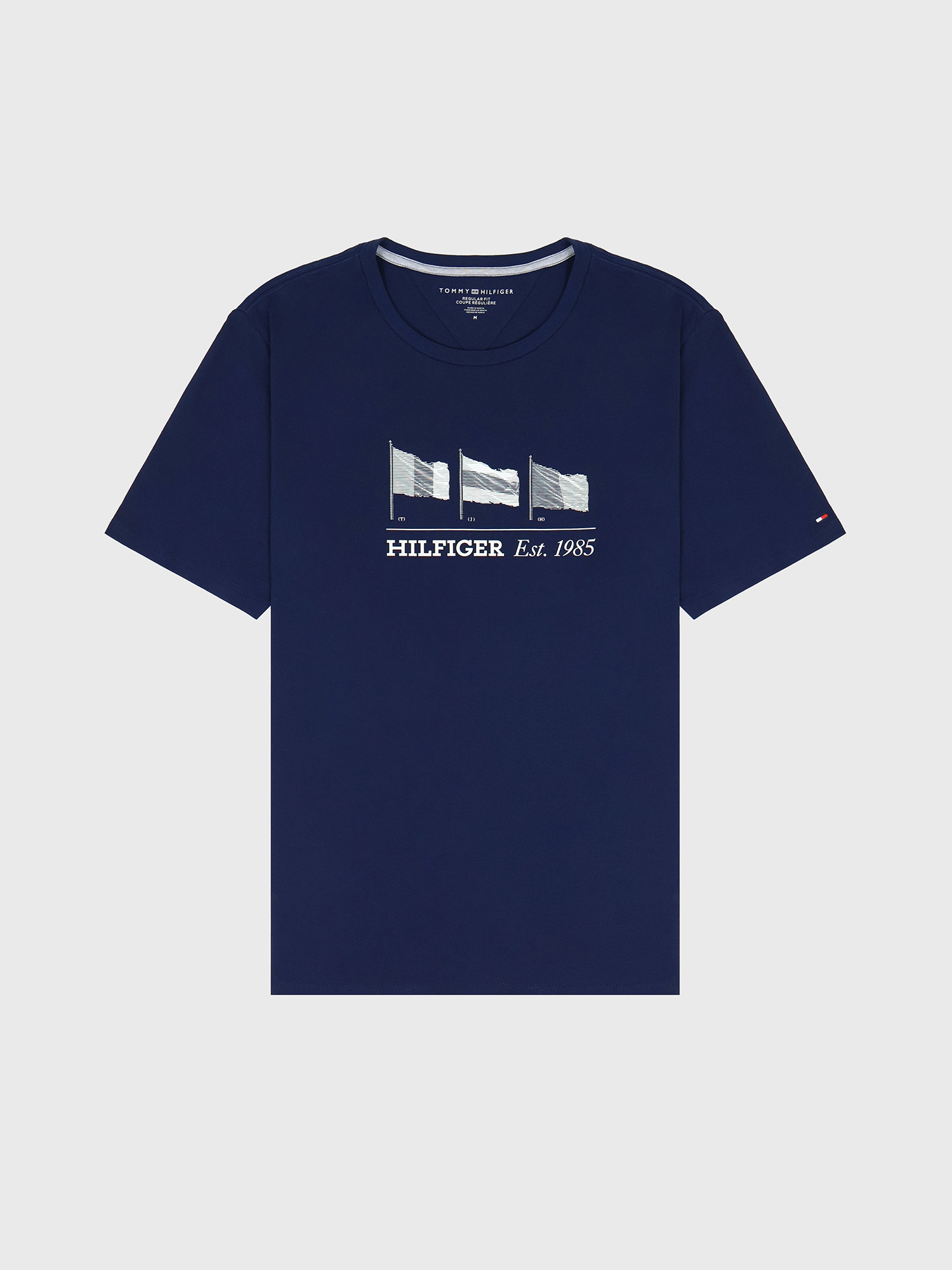 Футболка Tommy Hilfiger Multi-Flag Logo Light Navy