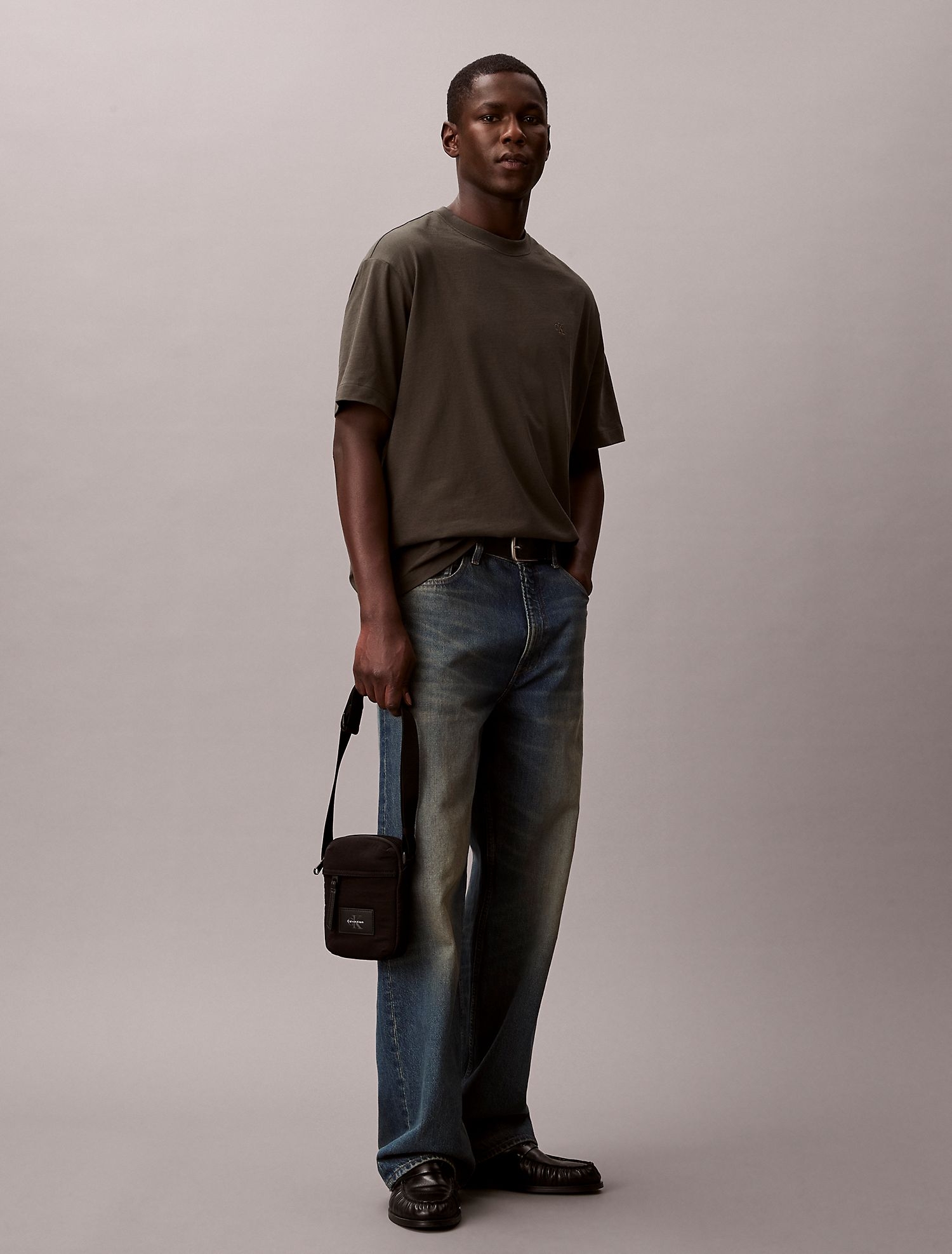 Сумка Calvin Klein Nylon Reporter Bag Black