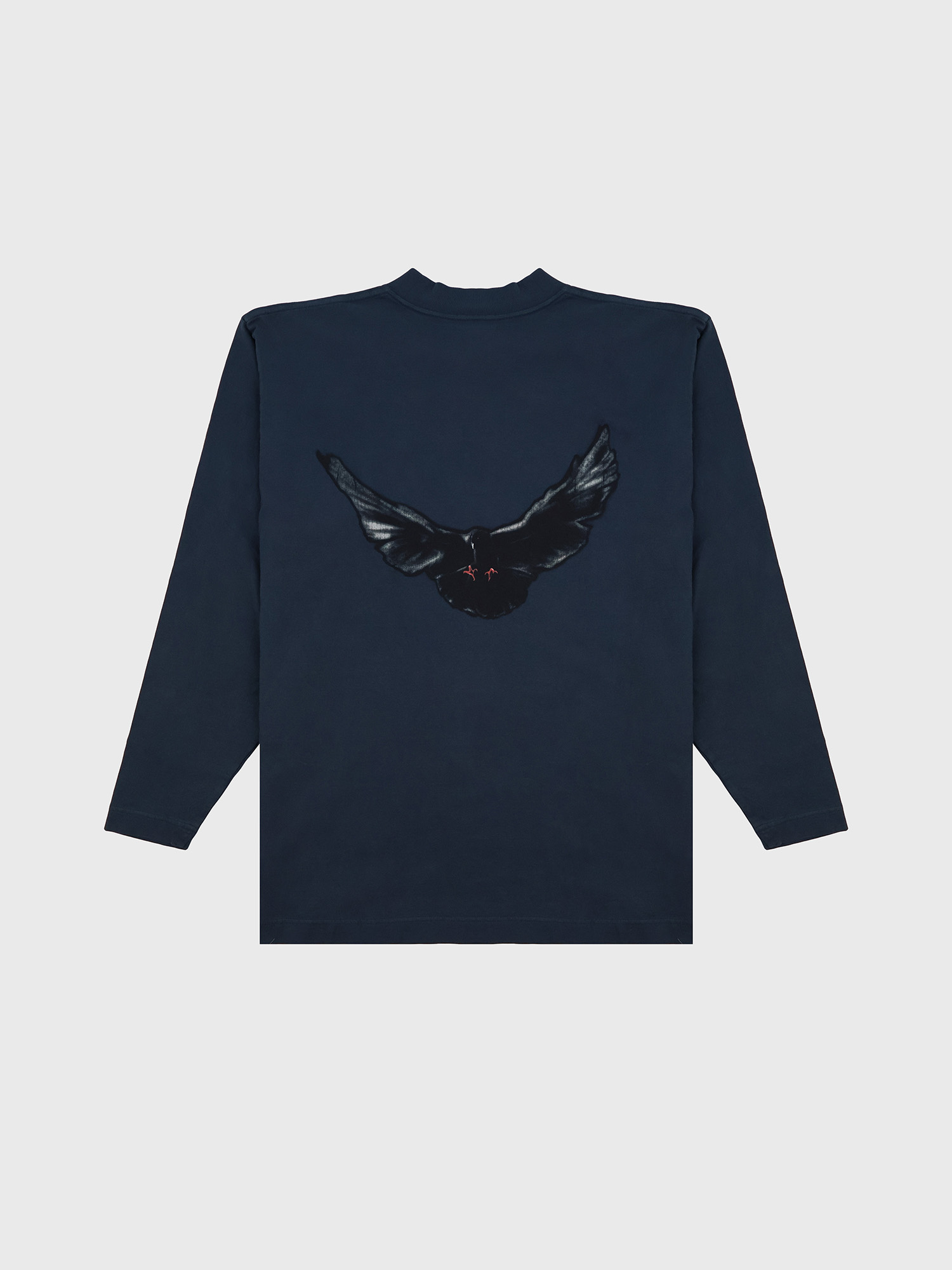 Лонгслив Yeezy Gap Engineered by Balenciaga Dove Dark Blue