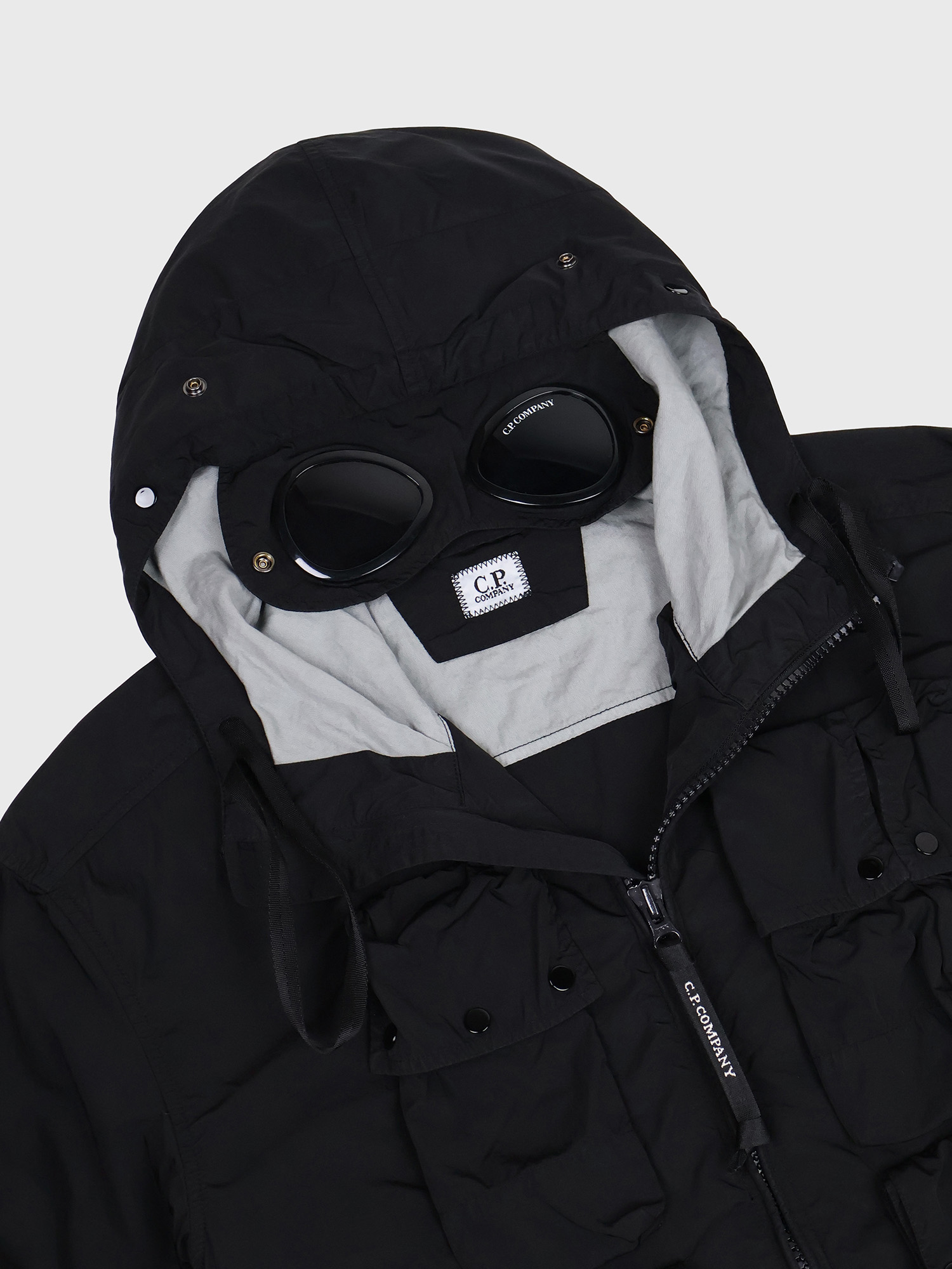 Куртка C.P. Company Chrome-R Google Jacket Black
