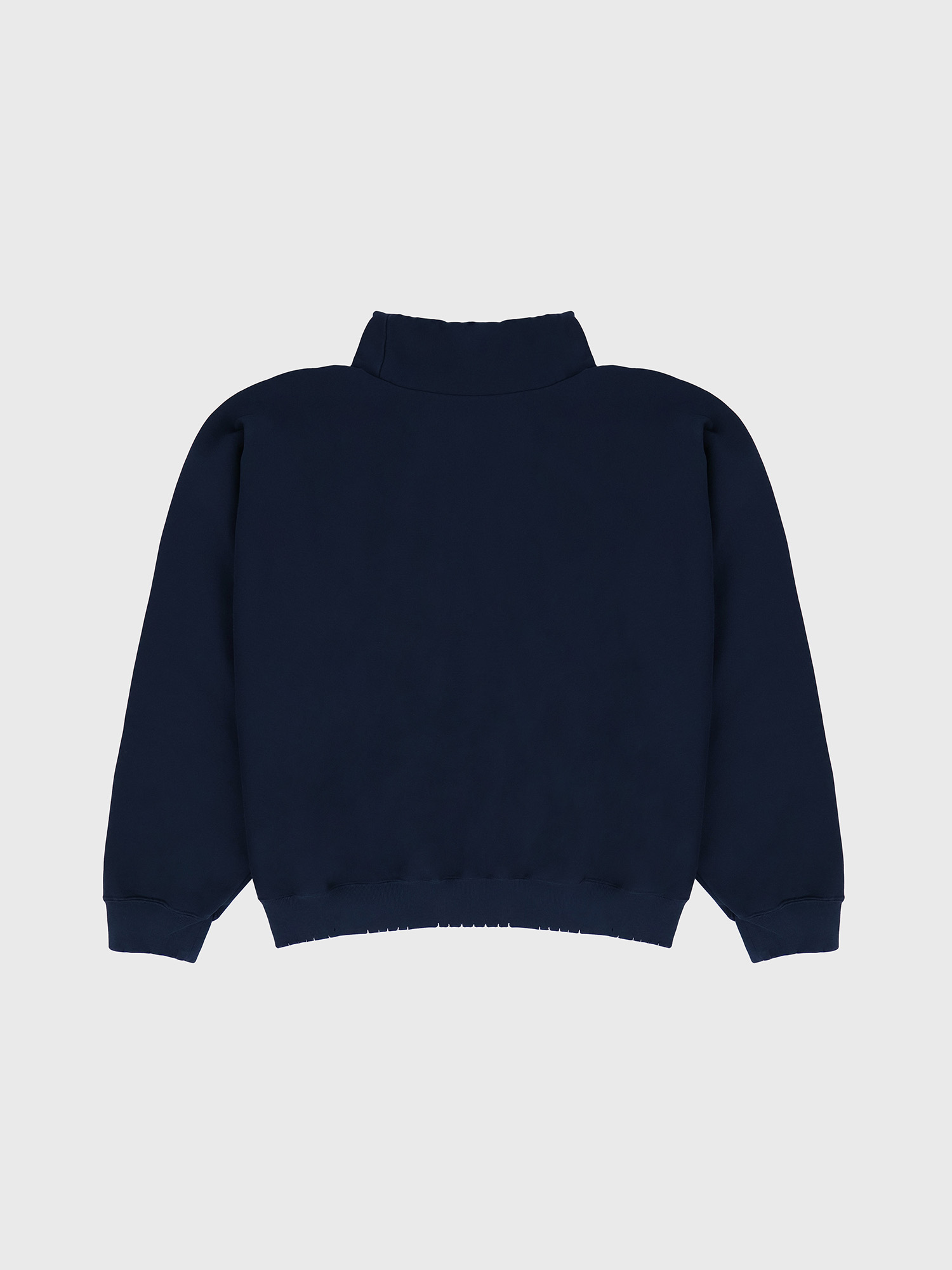 Свитшот Yeezy Gap Engineered by Balenciaga Unreleased High Neck Fleece Dark Blue