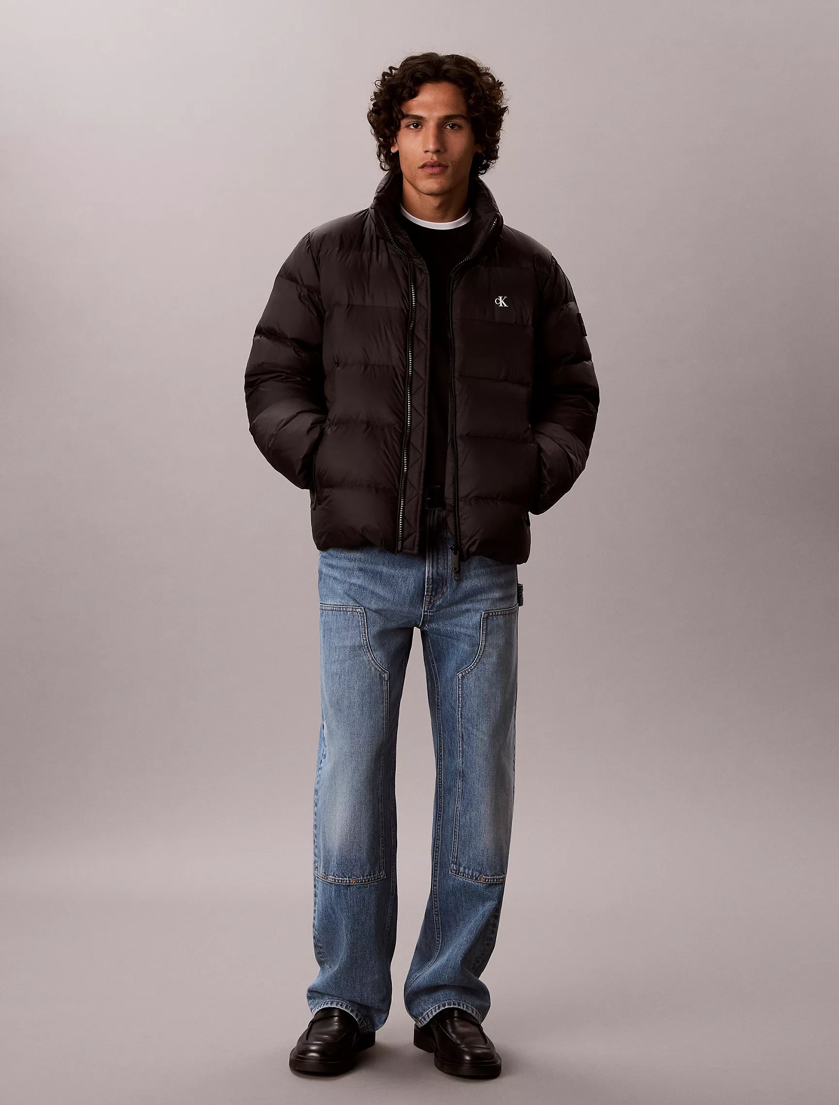 Пуховик Calvin Klein Nylon Relaxed Puffer Jacket Black