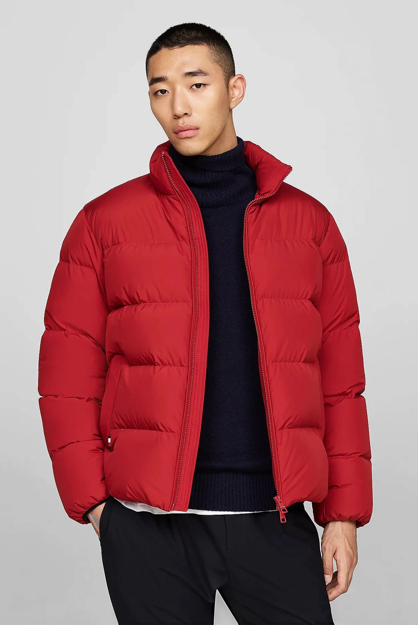 Пуховик Tommy Hilfiger Down Stand Puffer Jacket Red