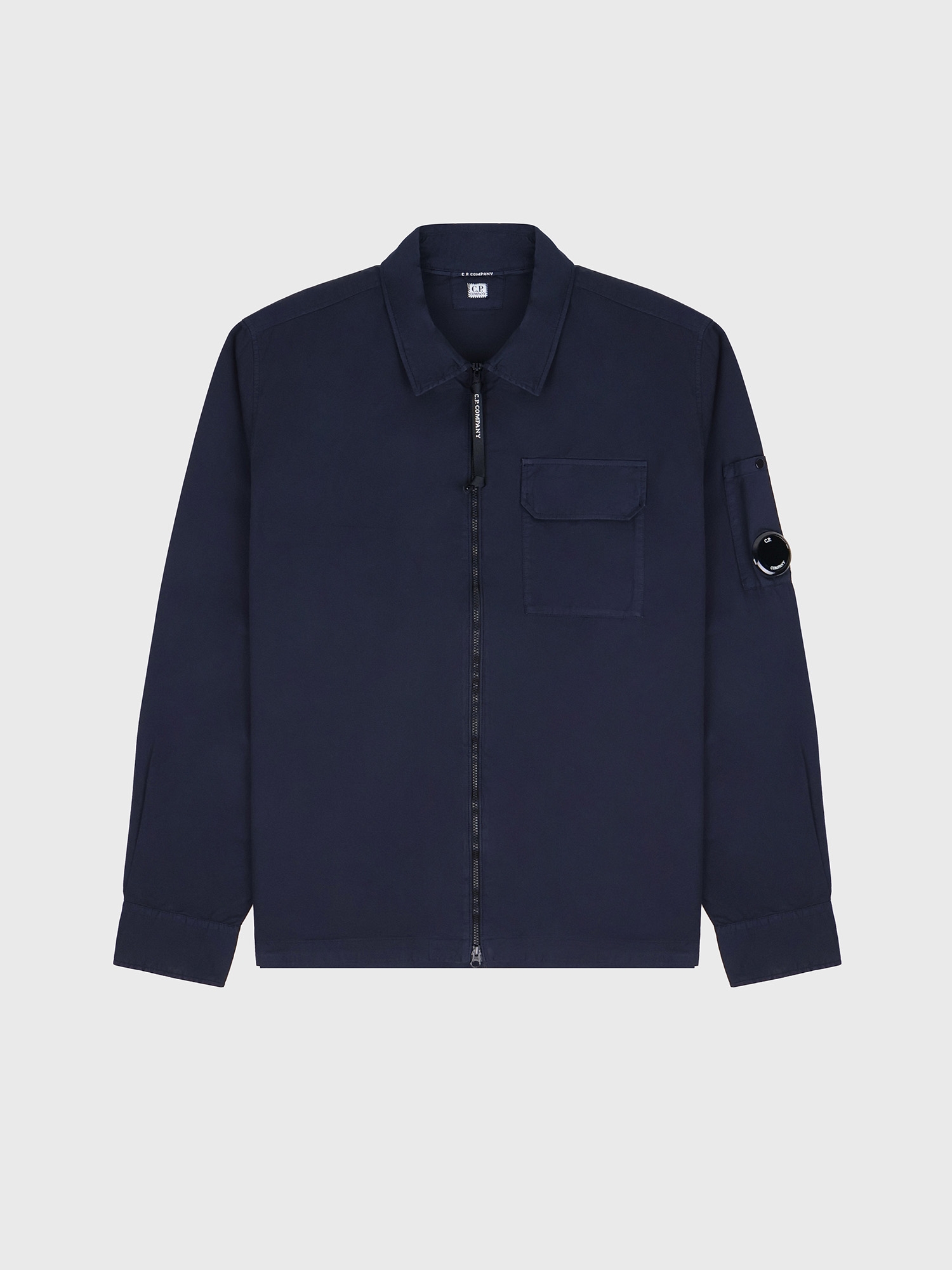 Куртка C.P. Company Organic Gabardine Full Zip Navy
