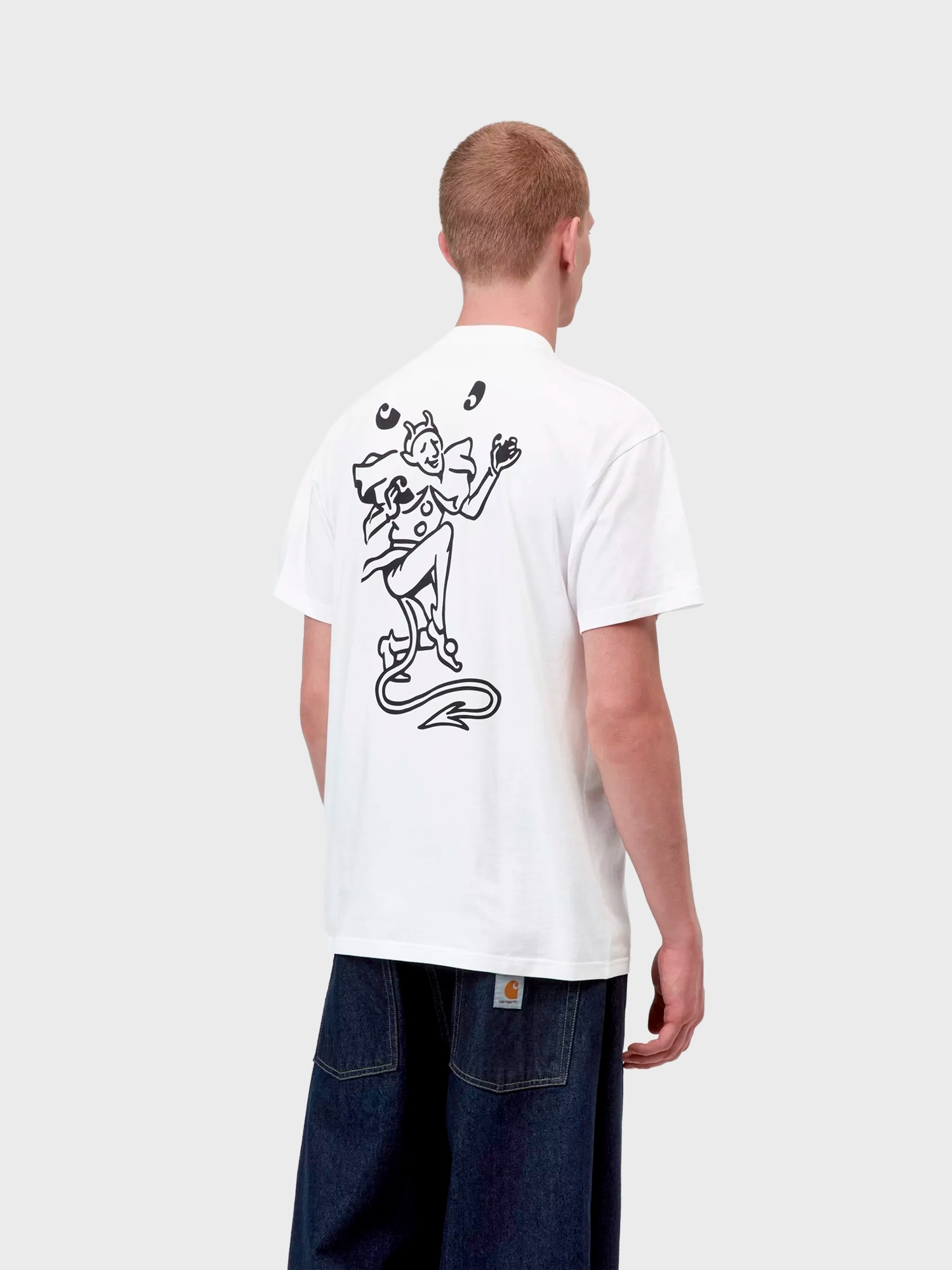 Футболка Carhartt WIP Playing Card White