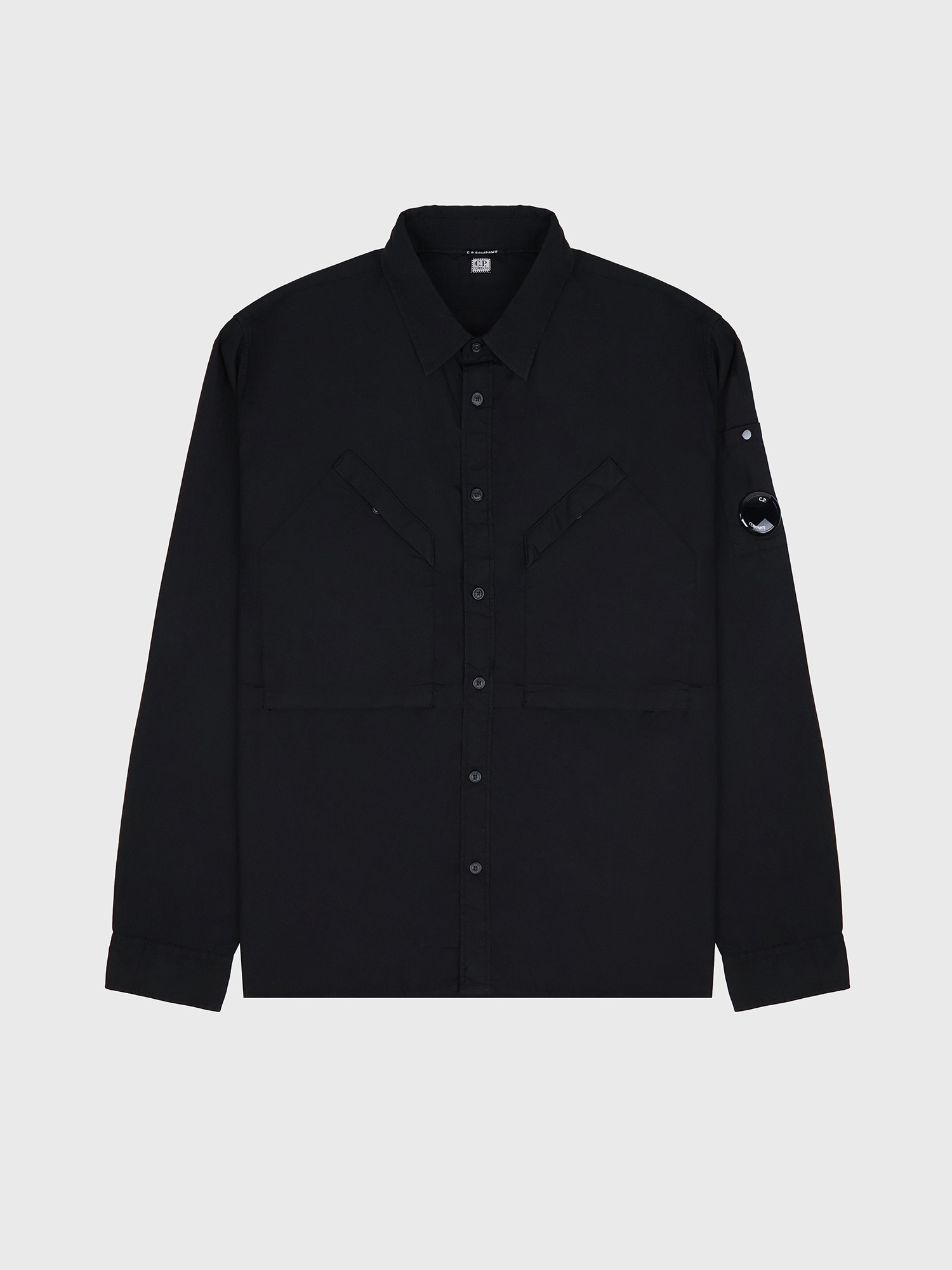 Рубашка C.P. Company Cotton Ripstop Shirt Black
