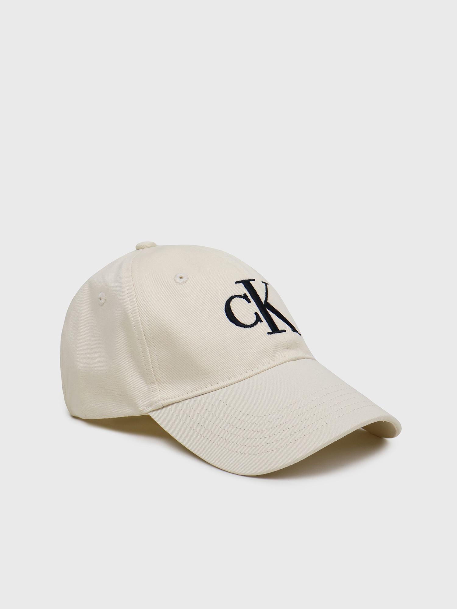 Бейсболка Calvin Klein Twill Embroidered Monogram Logo Bone White