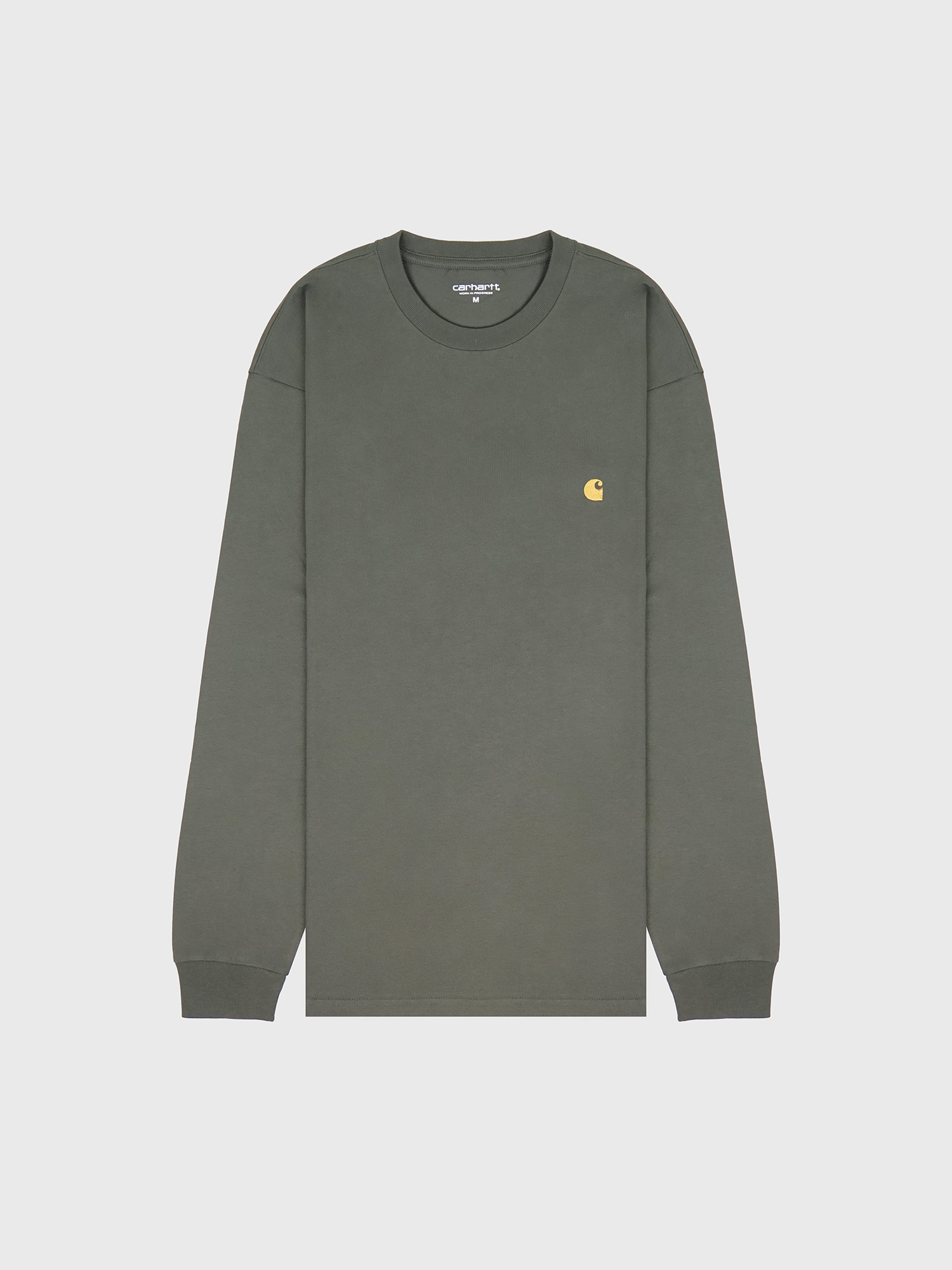 Лонгслив Carhartt WIP Chase Leaf / Gold