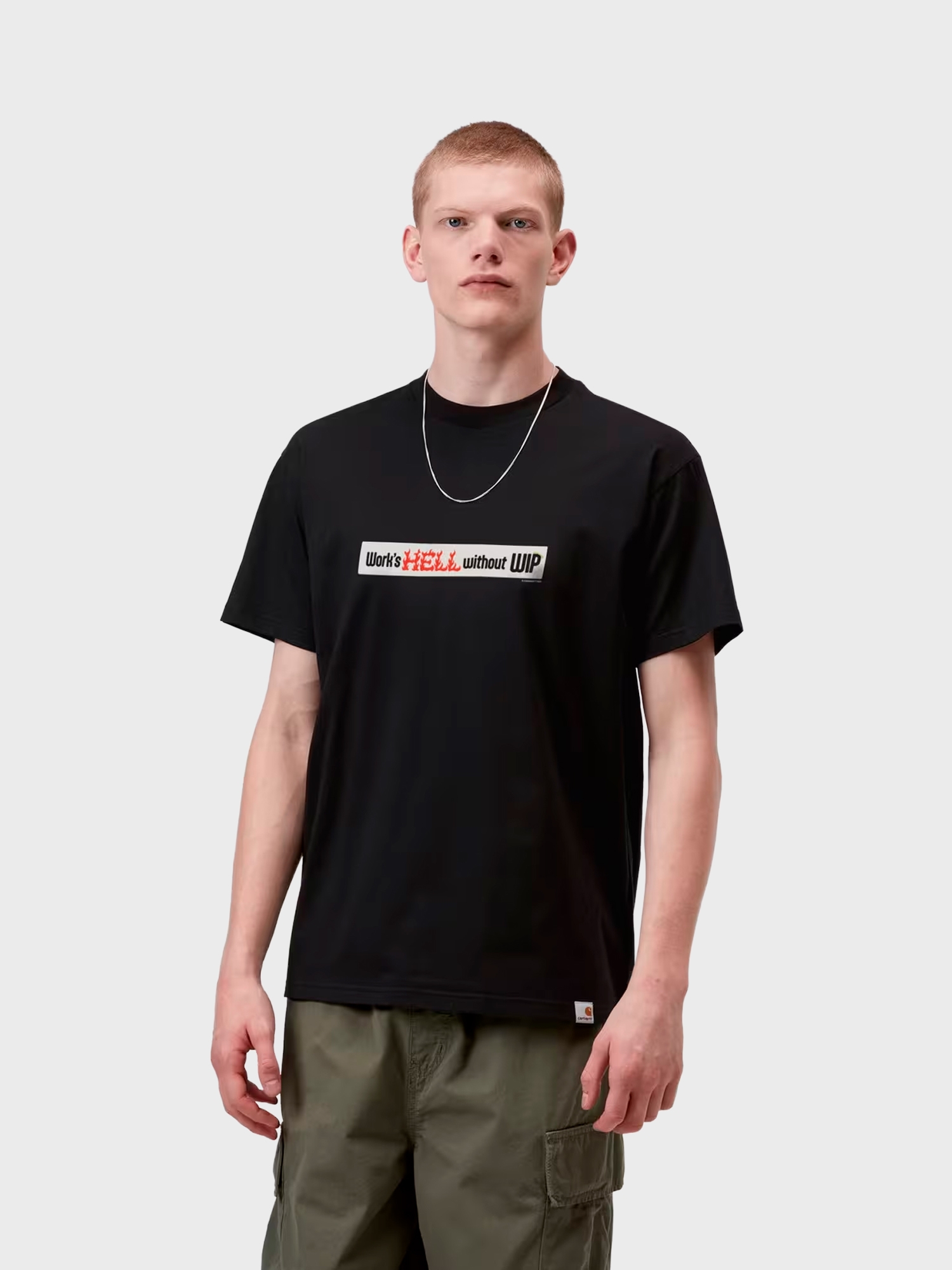 Футболка Carhartt WIP Bumper Stickers Black
