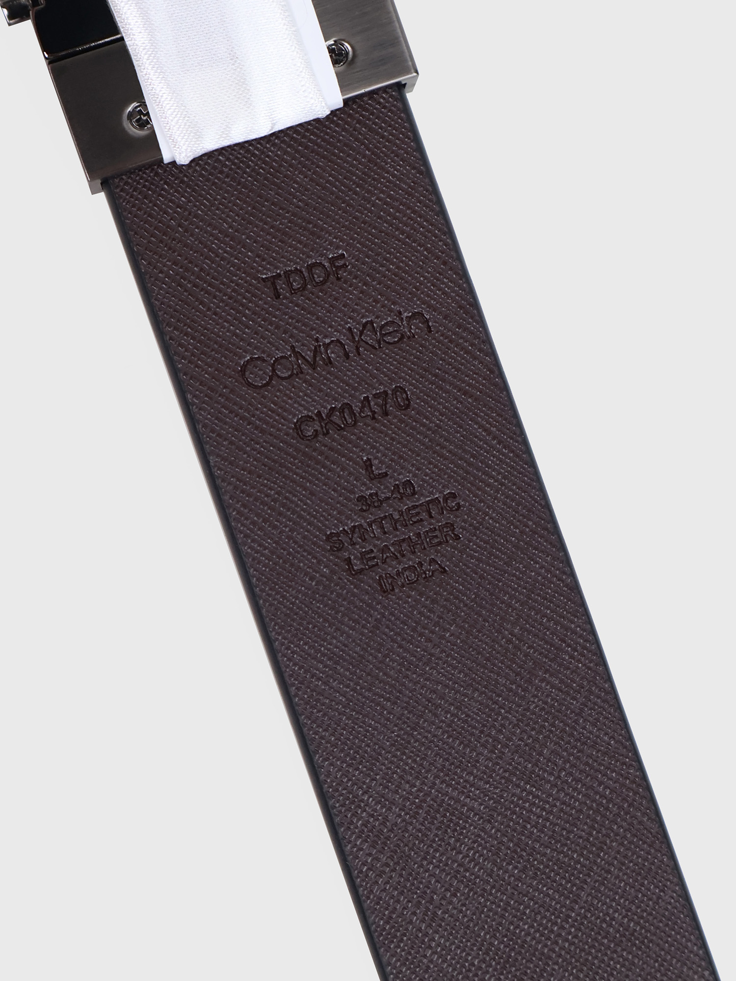 Ремень Calvin Klein Reversible Square Logo Plaque Belt Black/After Dark