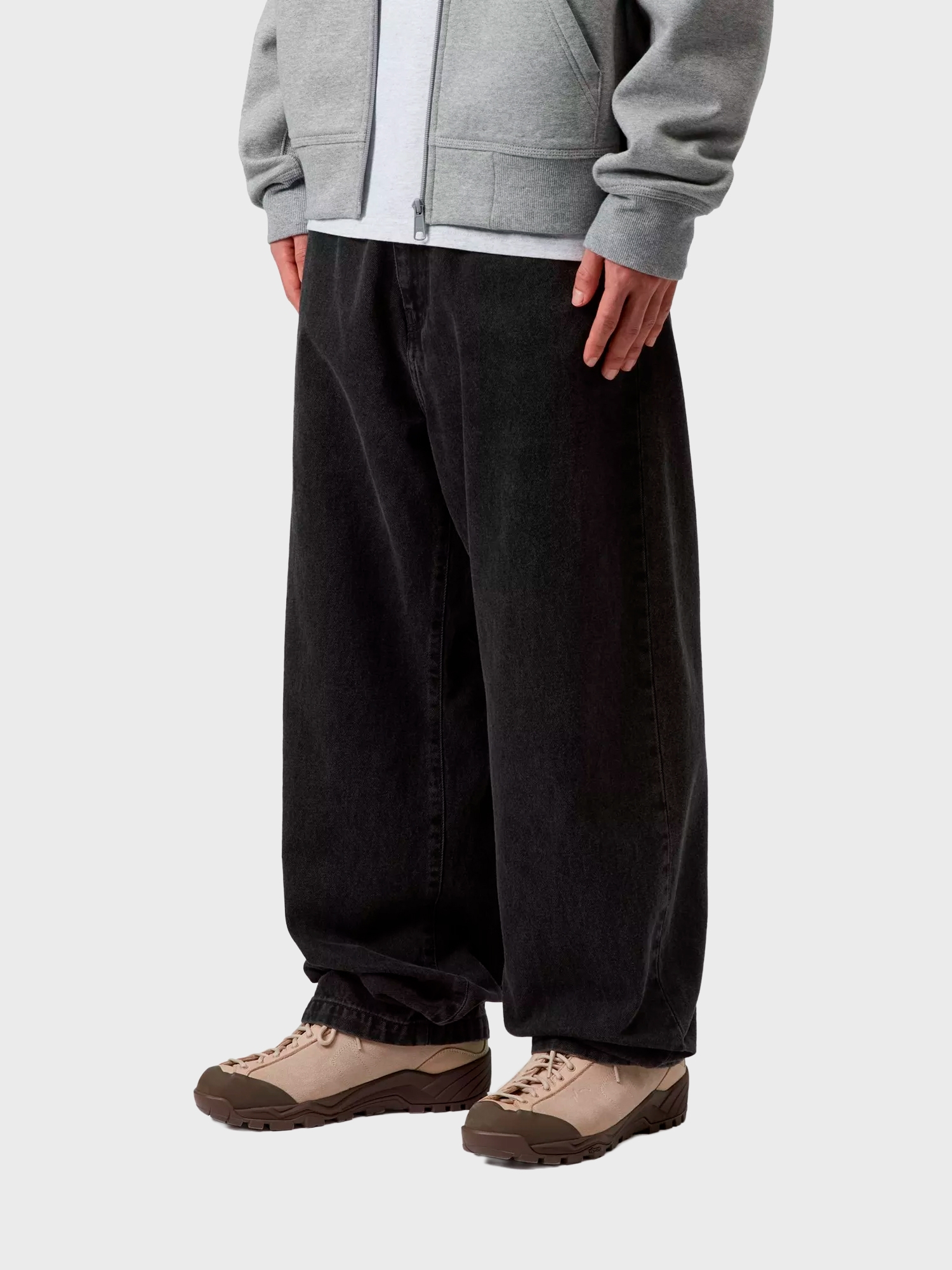 Джинсы Carhartt WIP Landon Black, Stone washed